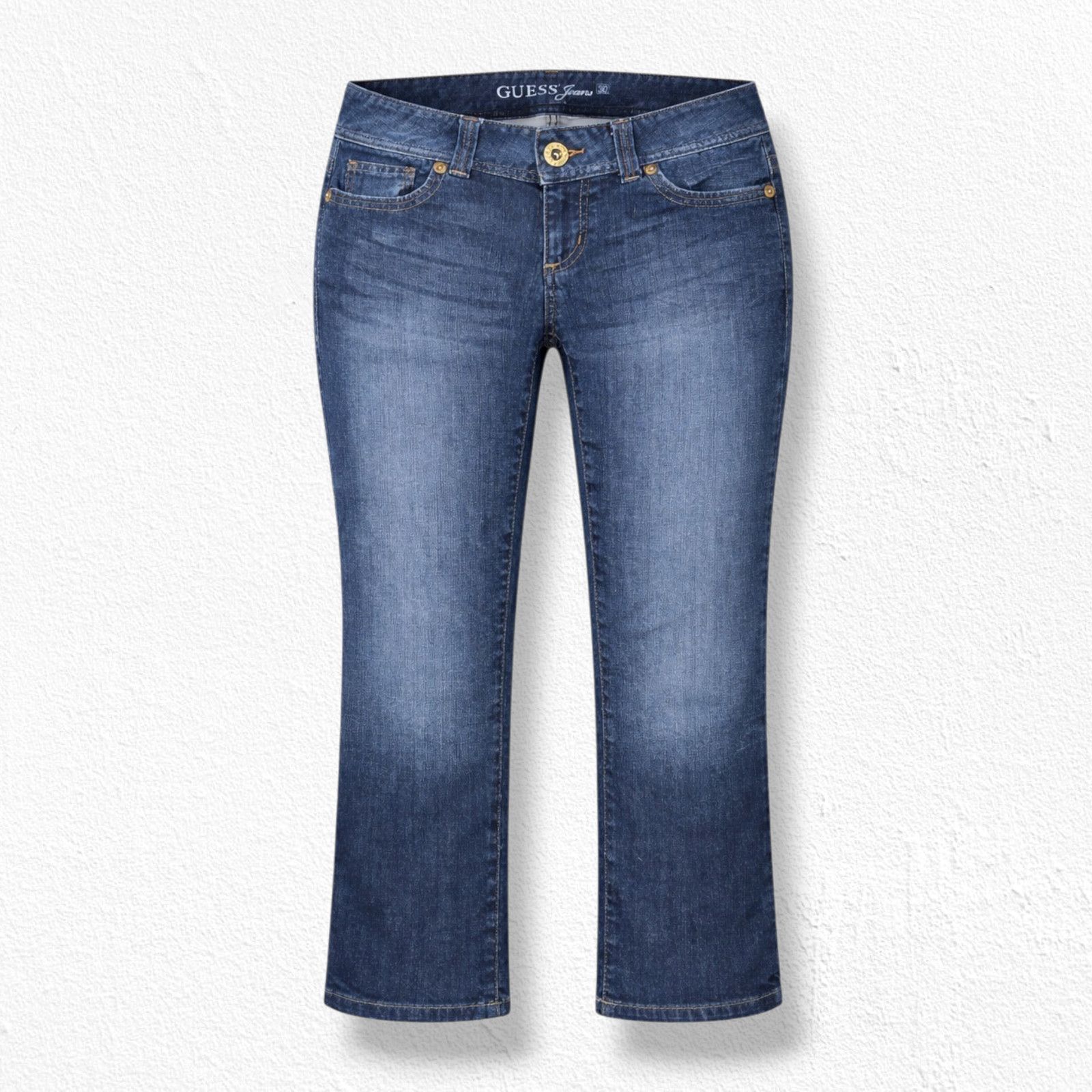 Guess Y2K Guess Low Rise Bootcut Capri Jeans Size 30 Size 30" / US 8 / IT 44 - 1 Thumbnail