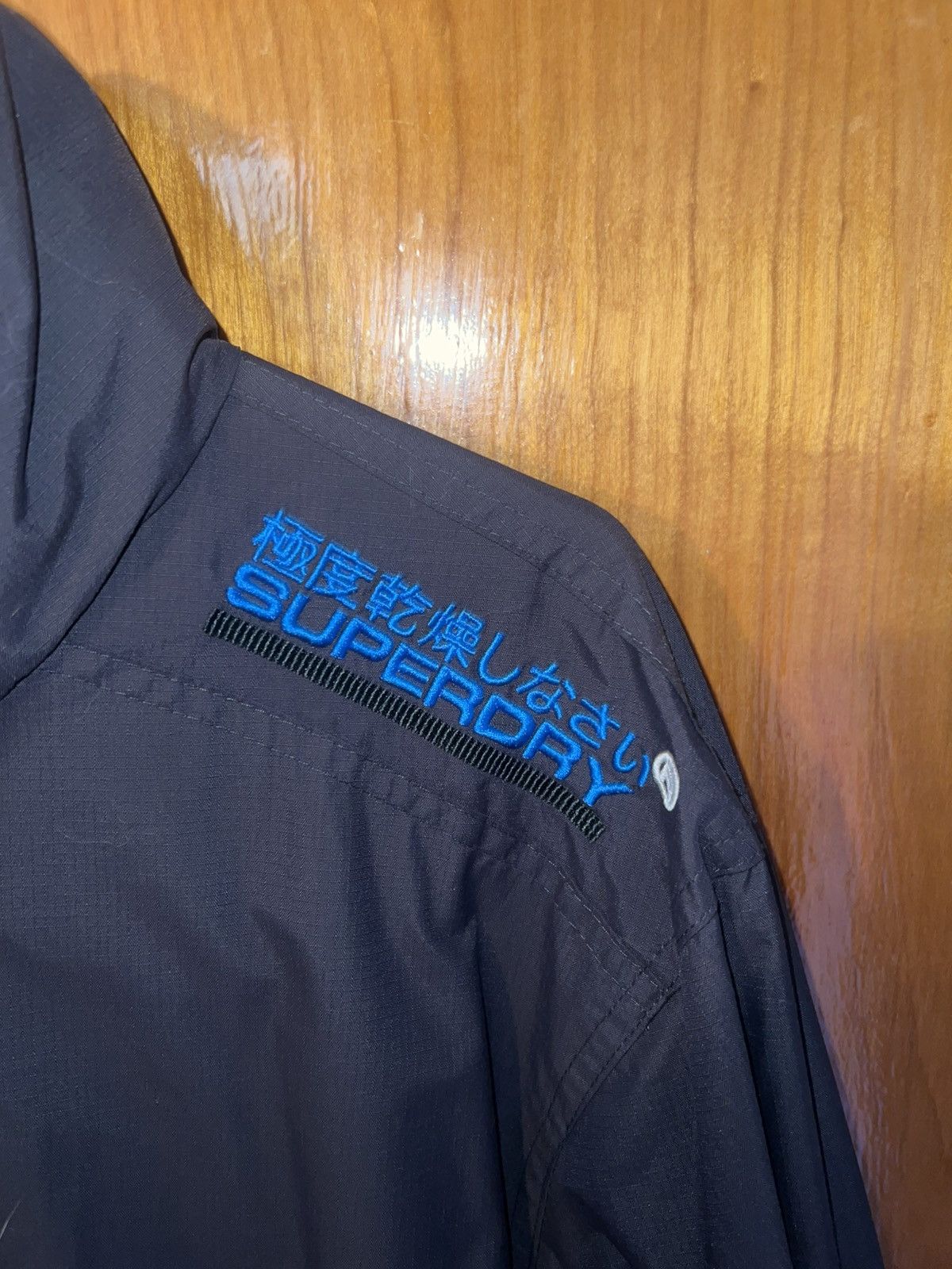 Superdry SuperDry Men’s Windcheater Jacket, Grey/Blue Size US M / EU 48-50 / 2 - 3 Thumbnail
