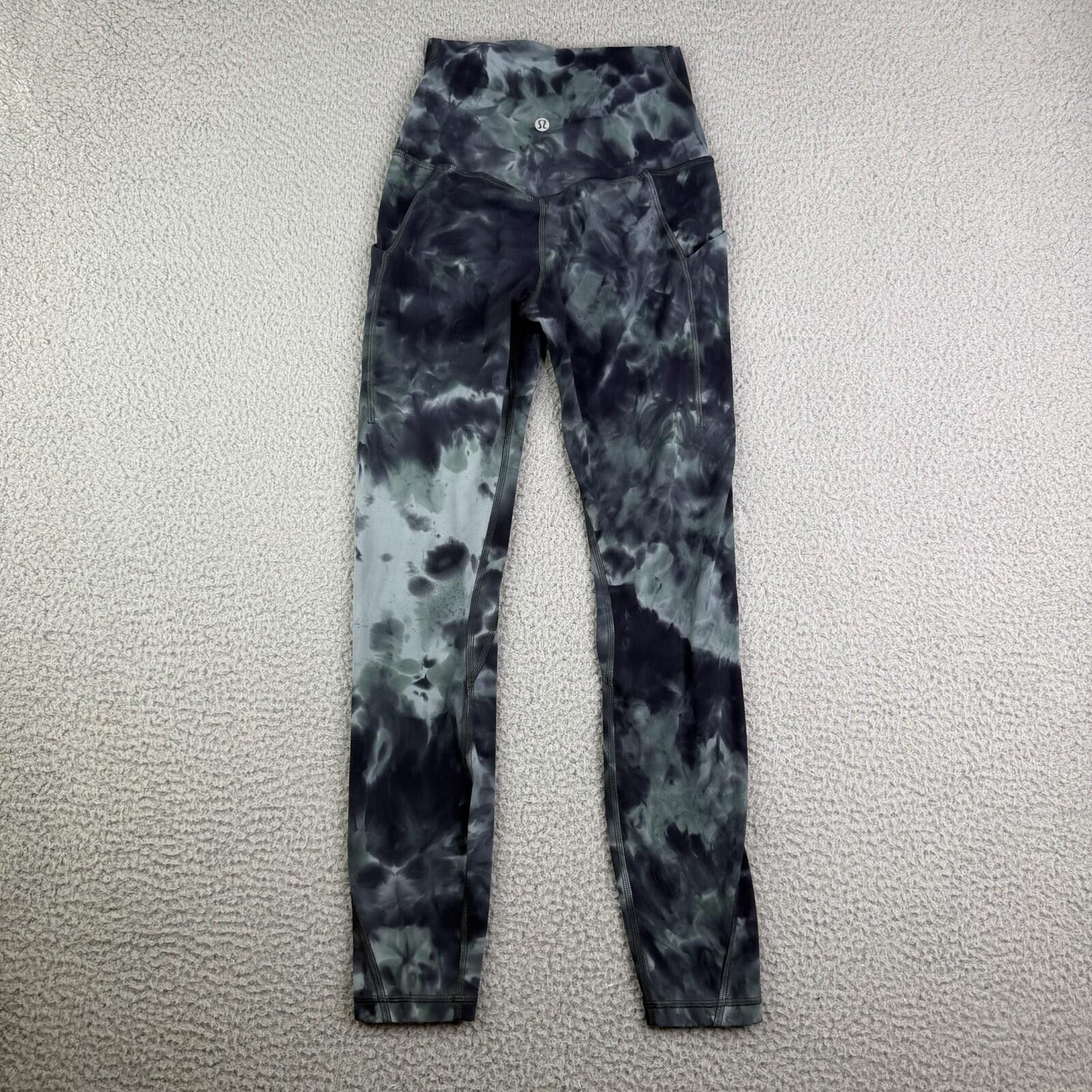 Lululemon Lululemon Align High Rise Leggings Crop 24” Teal Size 2 Size 26" / US 2 / IT 38 - 1 Thumbnail