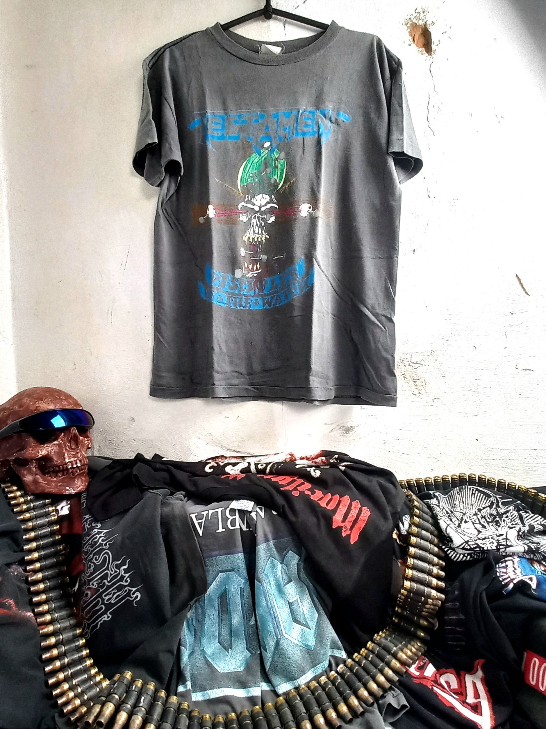 Band Tees × Vintage Rare Testament thrash metal band t-shirt 1988 Size US M / EU 48-50 / 2 - 1 Thumbnail