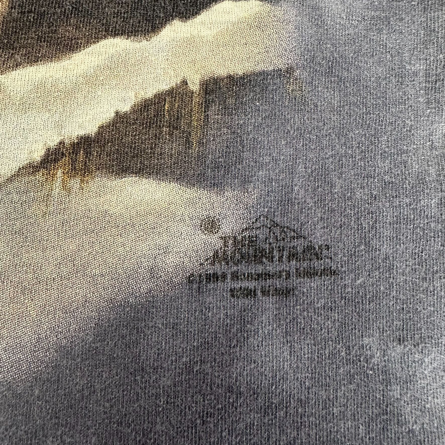 The Mountain Vintage 90s The Mountain Wolf T-Shirt Nature Animals Western Size US L / EU 52-54 / 3 - 3 Thumbnail