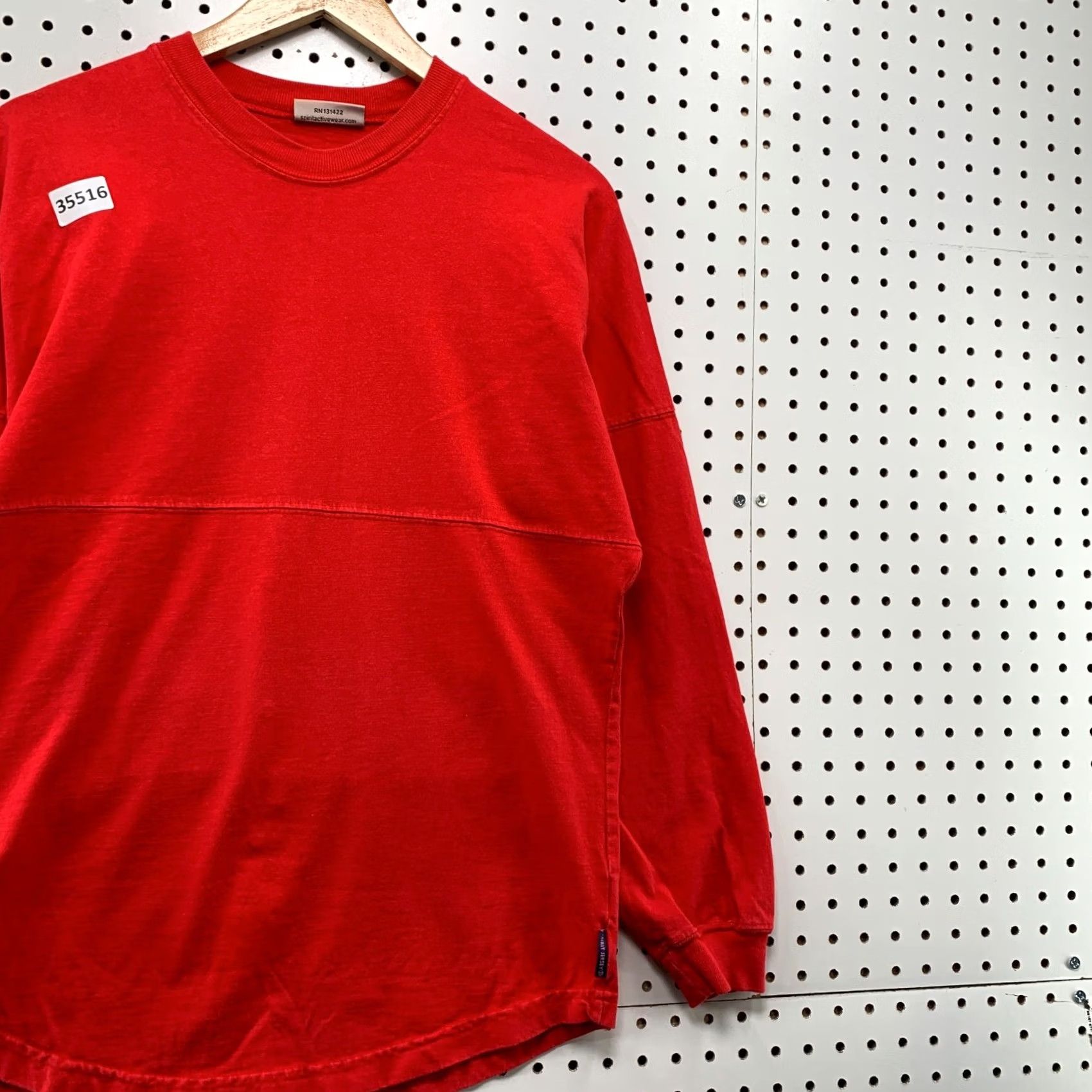 ESPIRIT Spirit Chicago Windy City Shirt Mens XS Red Long Sleeve Pullover 20.5x28 Size US XS / EU 42 / 0 - 5 Thumbnail