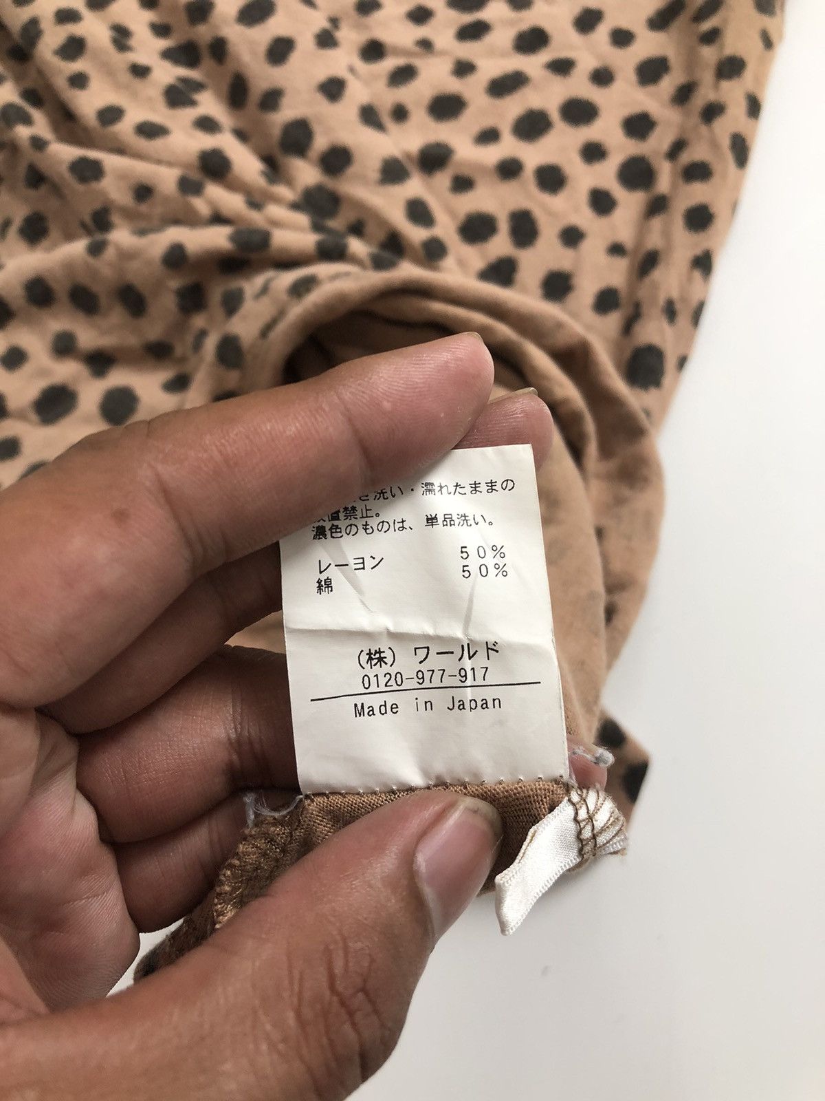 Hysteric Glamour Japanese Poem Leopard LpngSleeve Kmrii Style Size US M / EU 48-50 / 2 - 8 Thumbnail