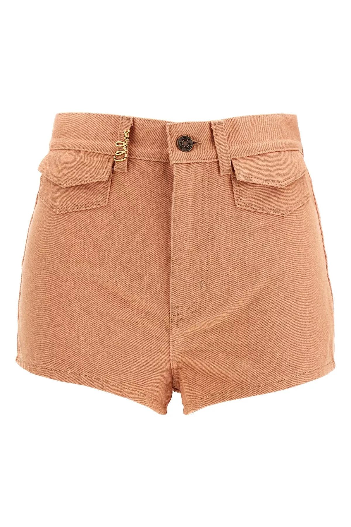 パンツ CHLOE Salmon Denim Shorts Chloe Salmon Denim Shorts | Grailed