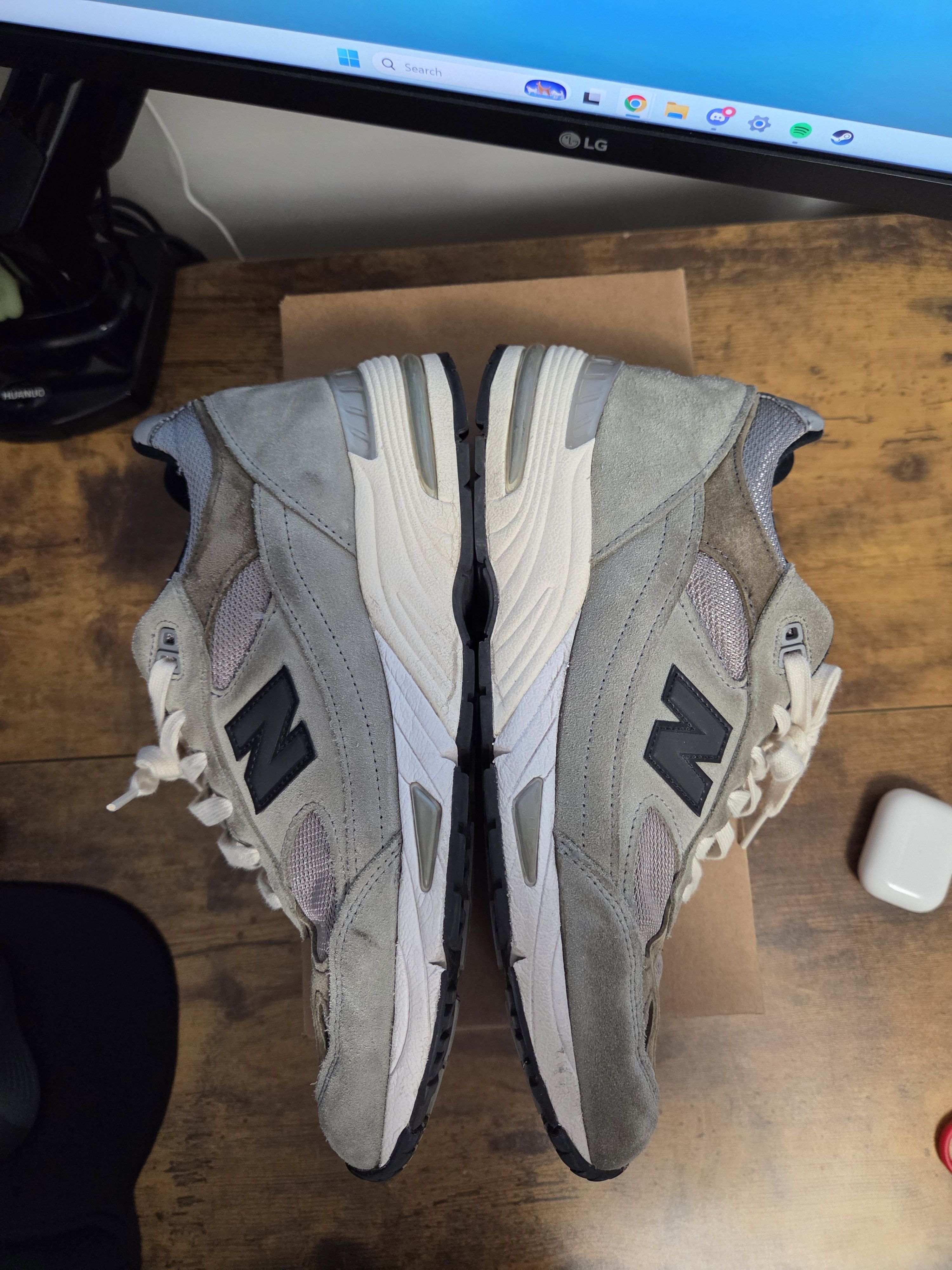 JJJJound × New Balance New Balance 991 MiUK JJJJound Grey Olive Size US 9 / EU 42 - 10 Thumbnail