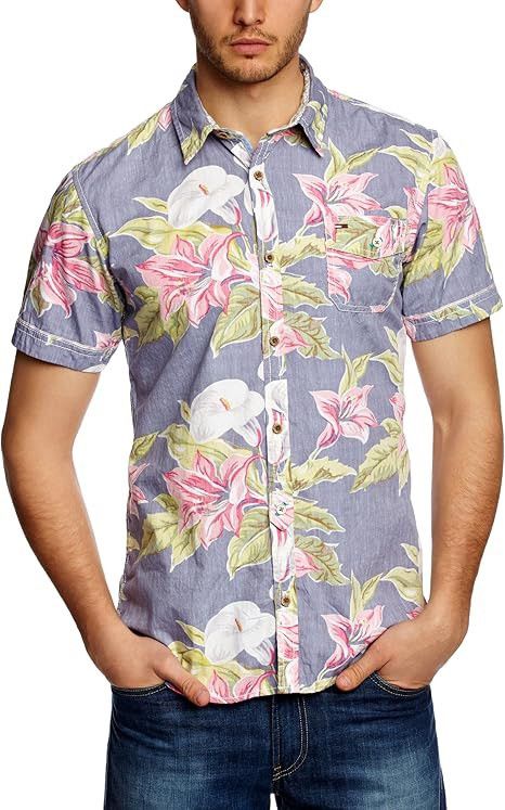 Tommy Hilfiger 🇺🇸 Y2K Tommy Hilfiger Hawaiian Shirt Rare Retro Hype Size US M / EU 48-50 / 2 - 2 Thumbnail