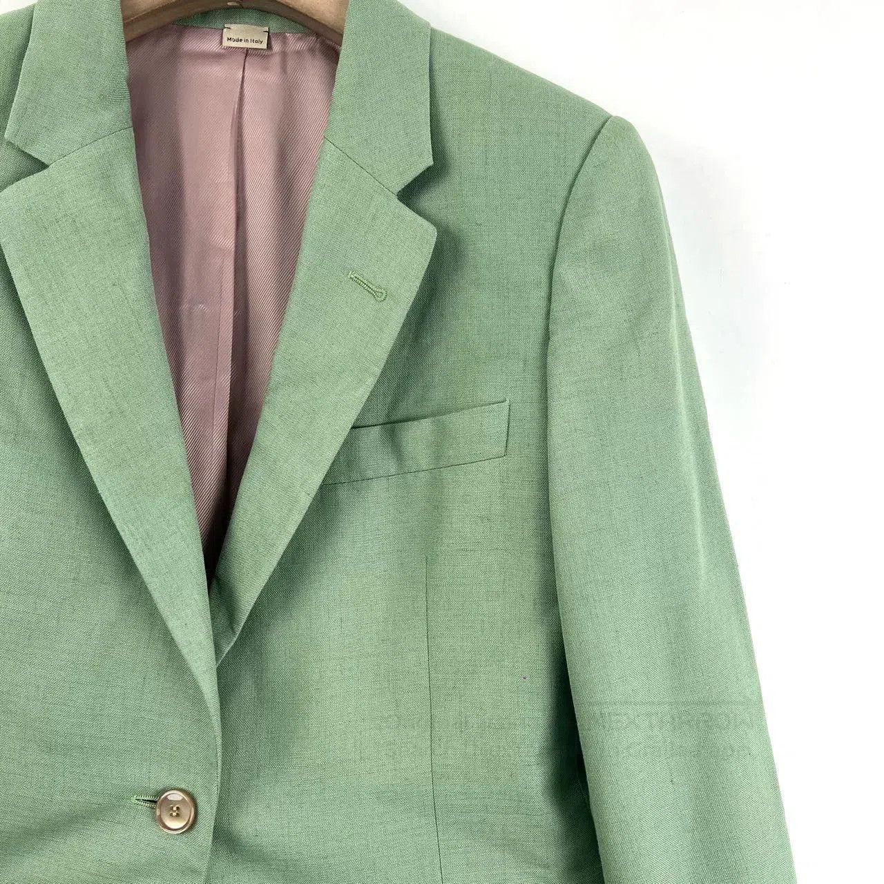 Gucci Gucci Pink Gold Logo Embroidered Blazer. Size XS / US 0-2 / IT 36-38 - 5 Thumbnail