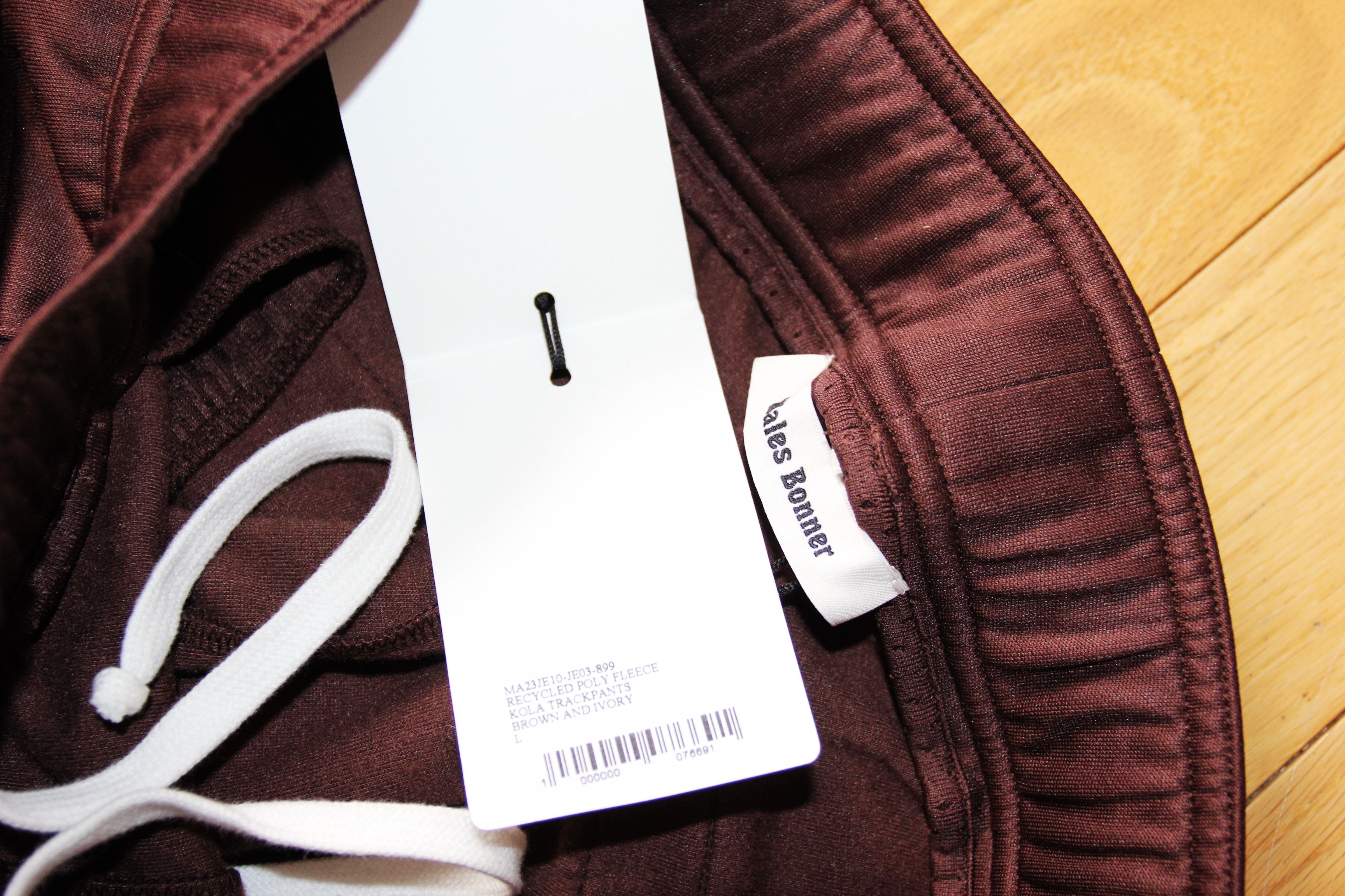 Wales Bonner BNWT AW23 WALES BONNER POLY FLEECE KOLA TRACK PANTS L Size US 34 / EU 50 - 8 Thumbnail