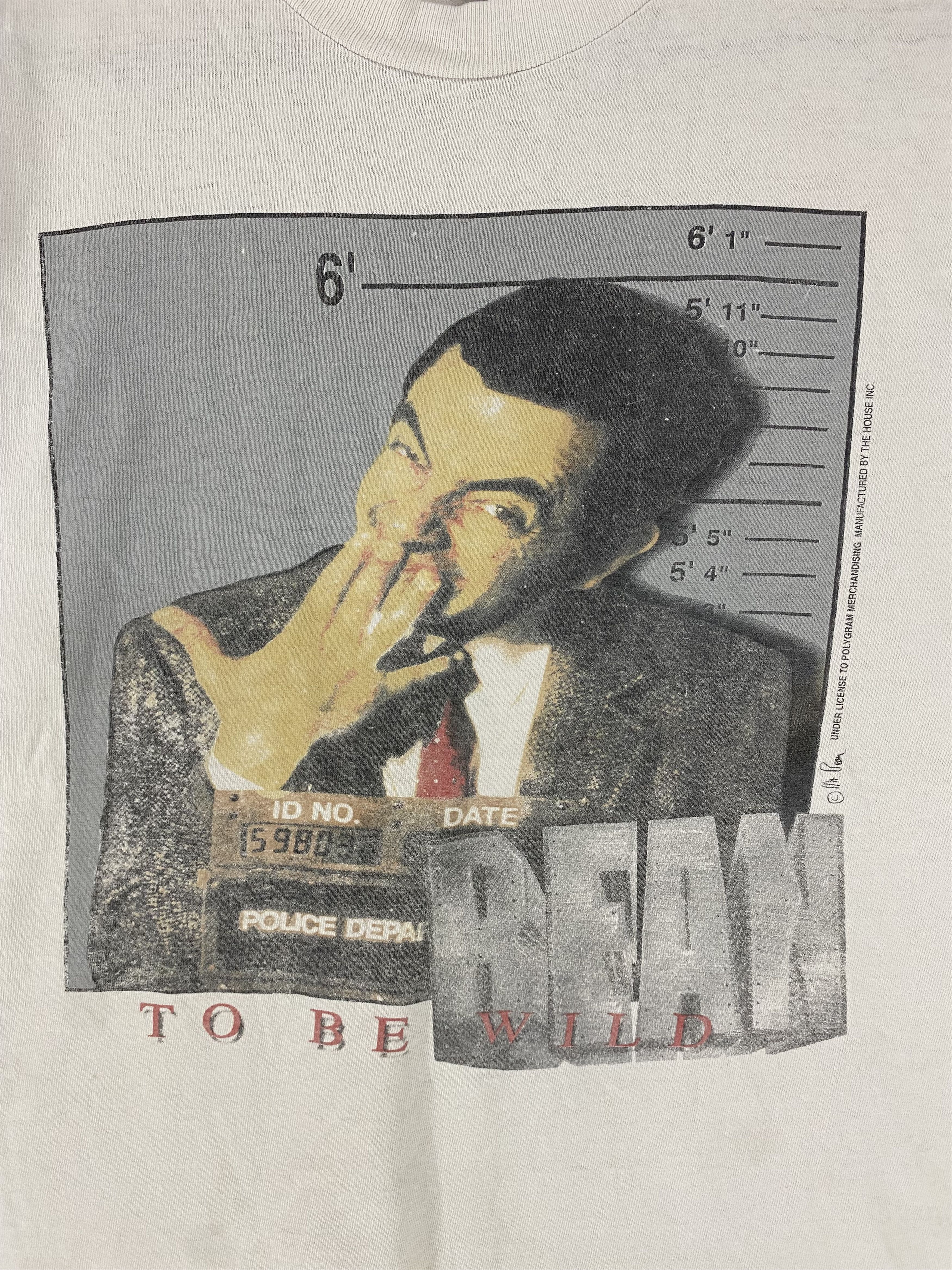 Vintage 90s Mr. Bean bean to be wild tshirt Size US M / EU 48-50 / 2 - 6 Thumbnail