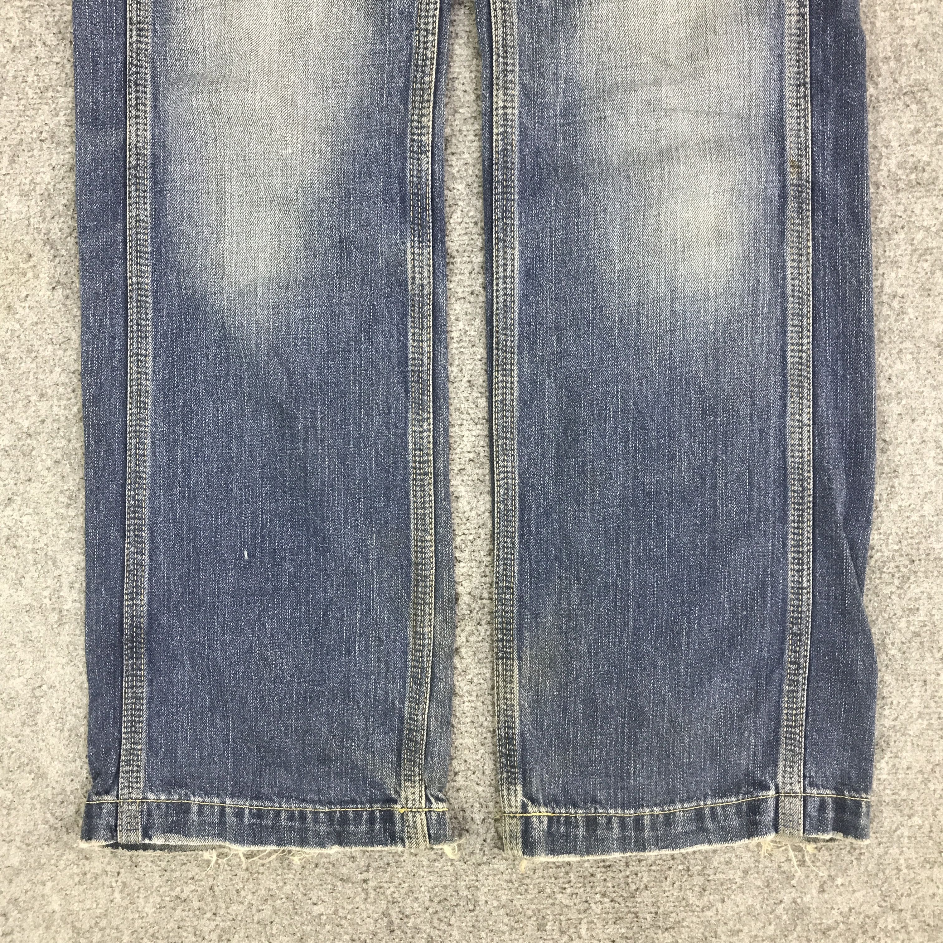 Japanese Brand BAGGY JOHN BULL JAPANESE BRAND DISTRESSED DENIM K118B20 Size US 32 / EU 48 - 3 Thumbnail