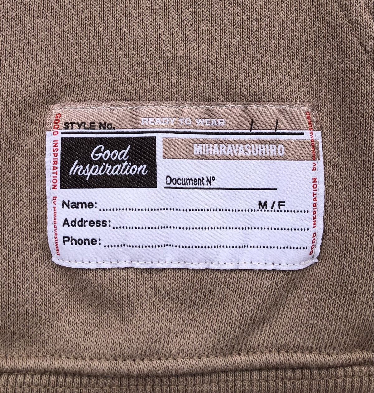 Maison MIHARA YASUHIRO Miharayasuhiro x GU "Good Inspiration" Hoodie Sweatshirt Size US XL / EU 56 / 4 - 12 Thumbnail