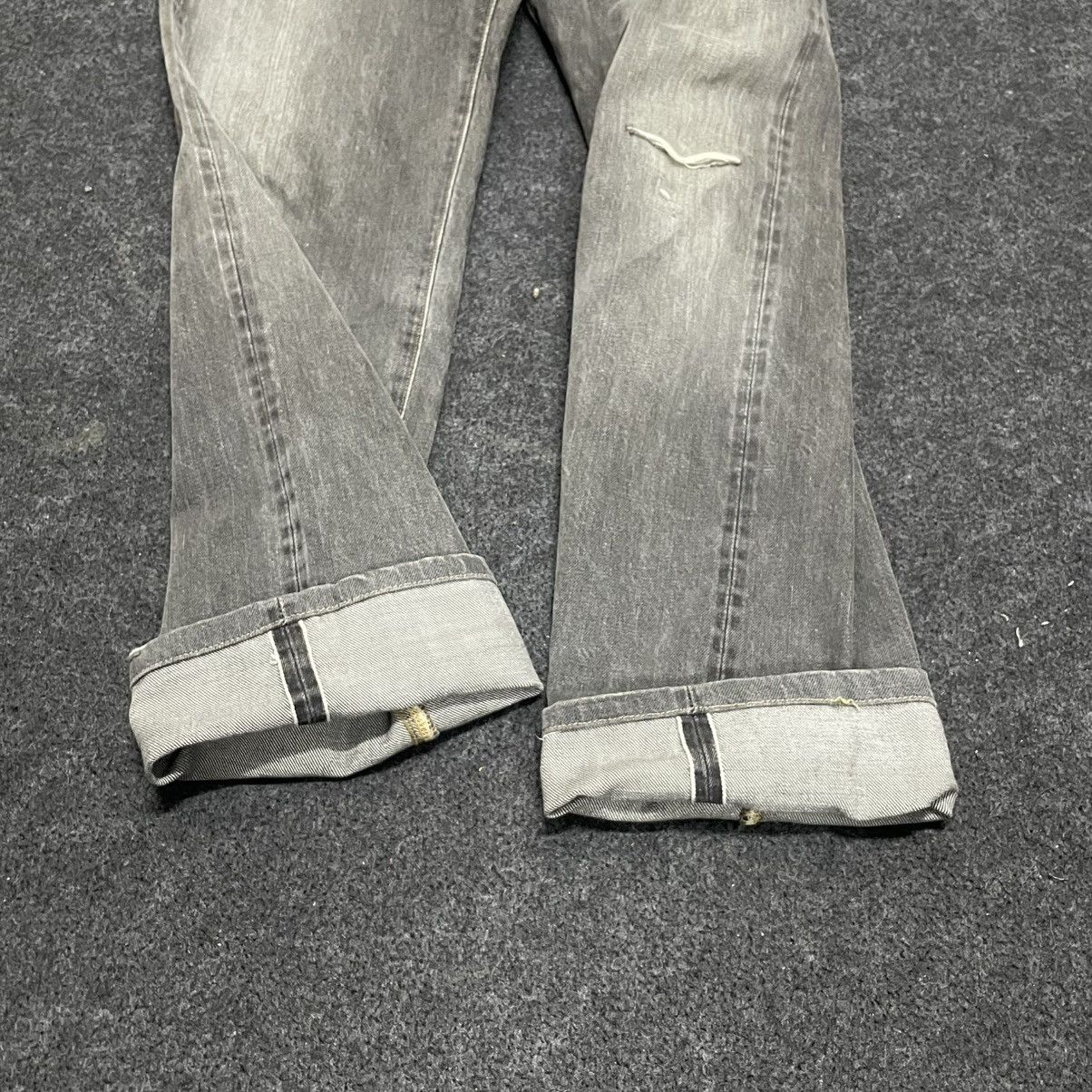 Johnbull JOHNBULL Lot 7125 Rare Grey Selvedge Denim Made in Japan Size US 32 / EU 48 - 12 Thumbnail