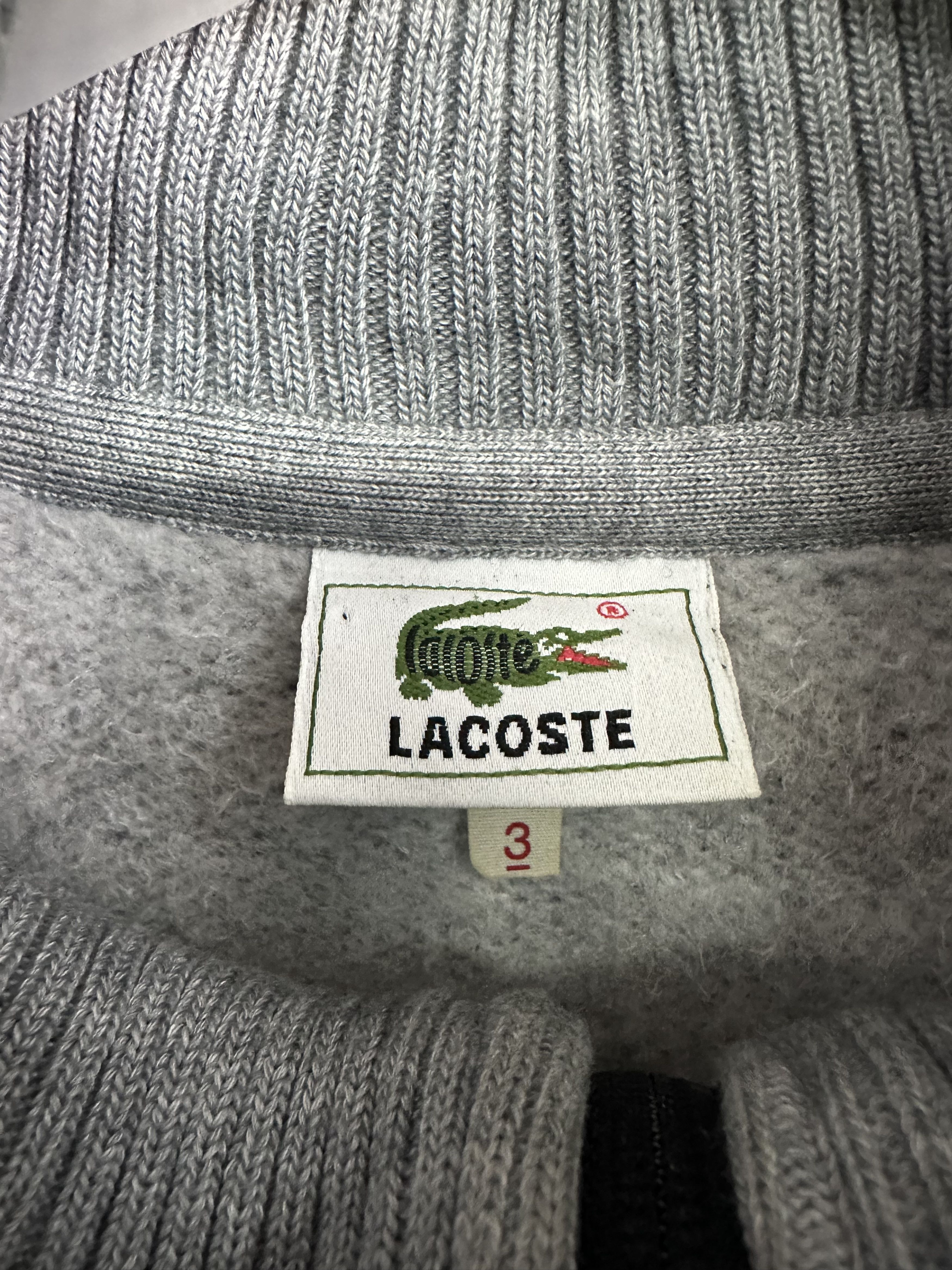 Lacoste Lacoste Knit Half Zipper Vintage Shirt A334 Size US M / EU 48-50 / 2 - 8 Thumbnail
