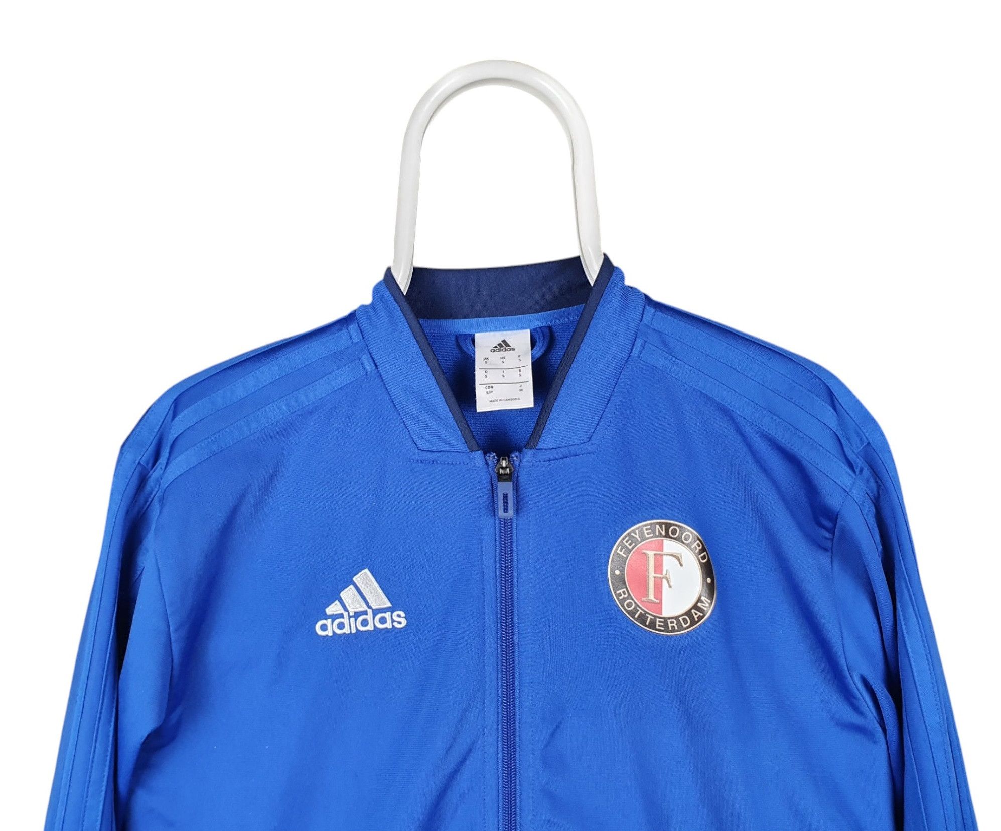 Adidas Adidas Feyenoord Rotterdam Track Jacket Football Soccer S Size US S / EU 44-46 / 1 - 2 Thumbnail