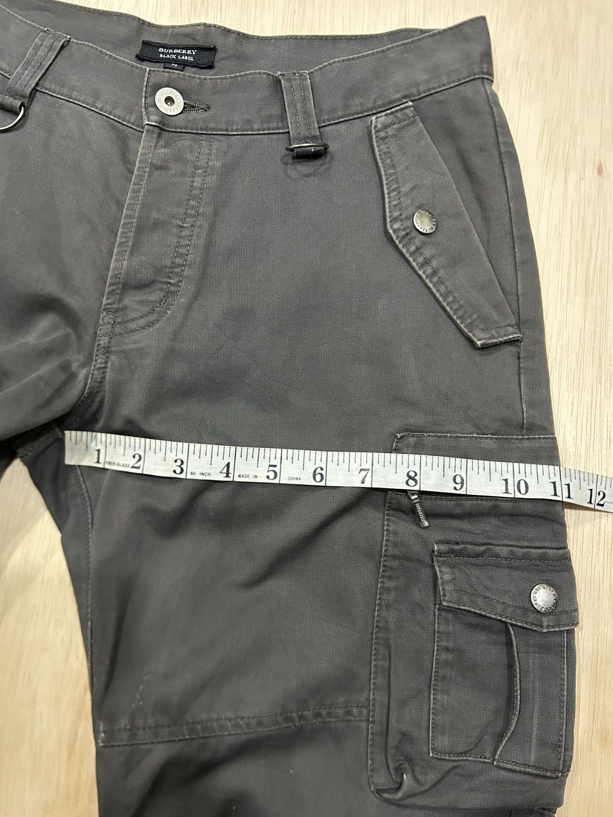 Burberry × Designer Vintage Burberry Cargo Multi Pocket y2k Size US 31 - 19 Thumbnail