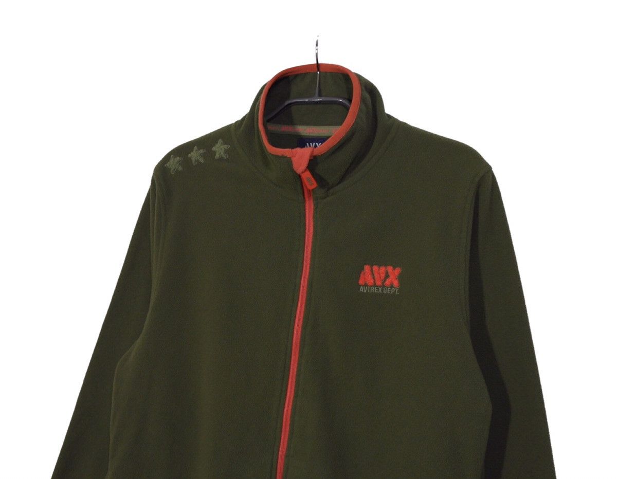 Avirex Avirex Fleece Zip Jacket Women's Sz XL Size XL / US 12-14 / IT 48-50 - 2 Thumbnail