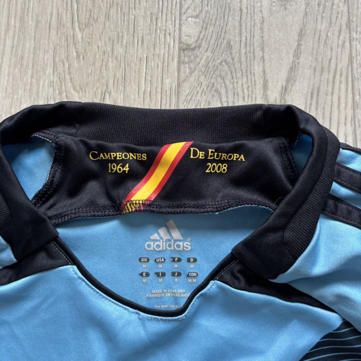 Adidas × Vintage Adidas Spain Soccer Jersey Football Blokecore 90s Size US M / EU 48-50 / 2 - 3 Thumbnail