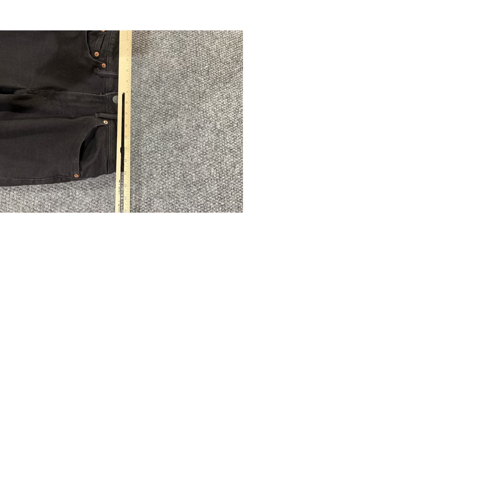American Eagle Outfitters American Eagle Outfitters Jeans Slim Straight 28x30 Black Distressed Denim Mens Size US 28 / EU 44 - 9 Thumbnail