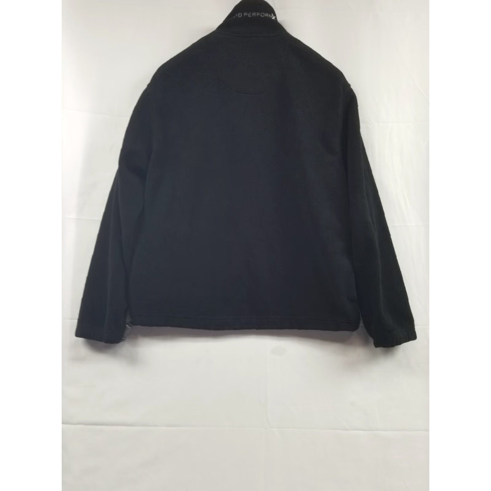 Izod IZOD PerformX Ratio Sweater Jacket 1/4 Zip Pullover Fleece Black Size Medium Size US M / EU 48-50 / 2 - 2 Thumbnail