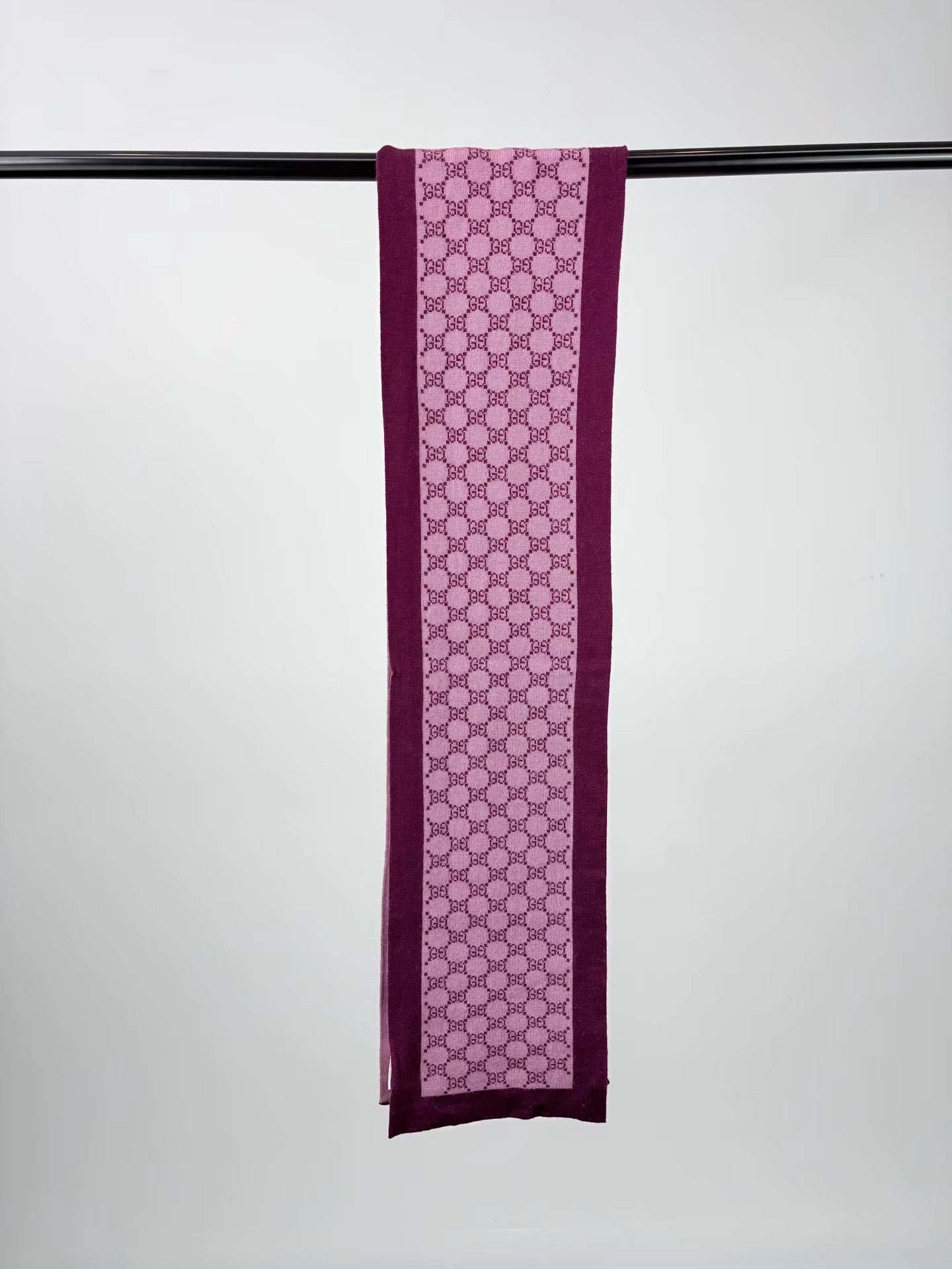 Gucci GUCCI Monogram All-Over Logo Scarf Size ONE SIZE - 2 Thumbnail