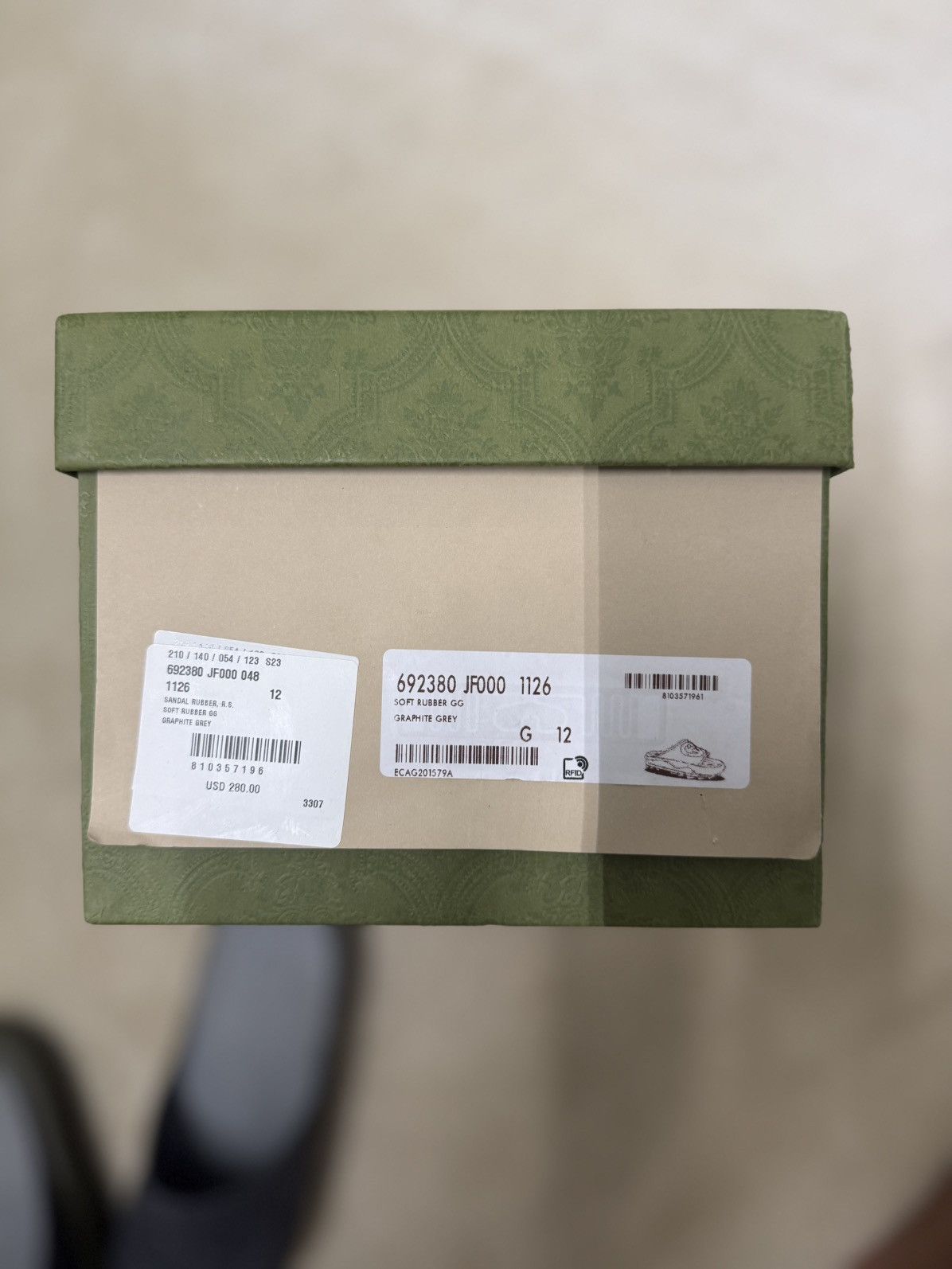 Gucci GUCCI INTERLOCKING G SANDAL'S Size US 12 / EU 45 - 8 Thumbnail
