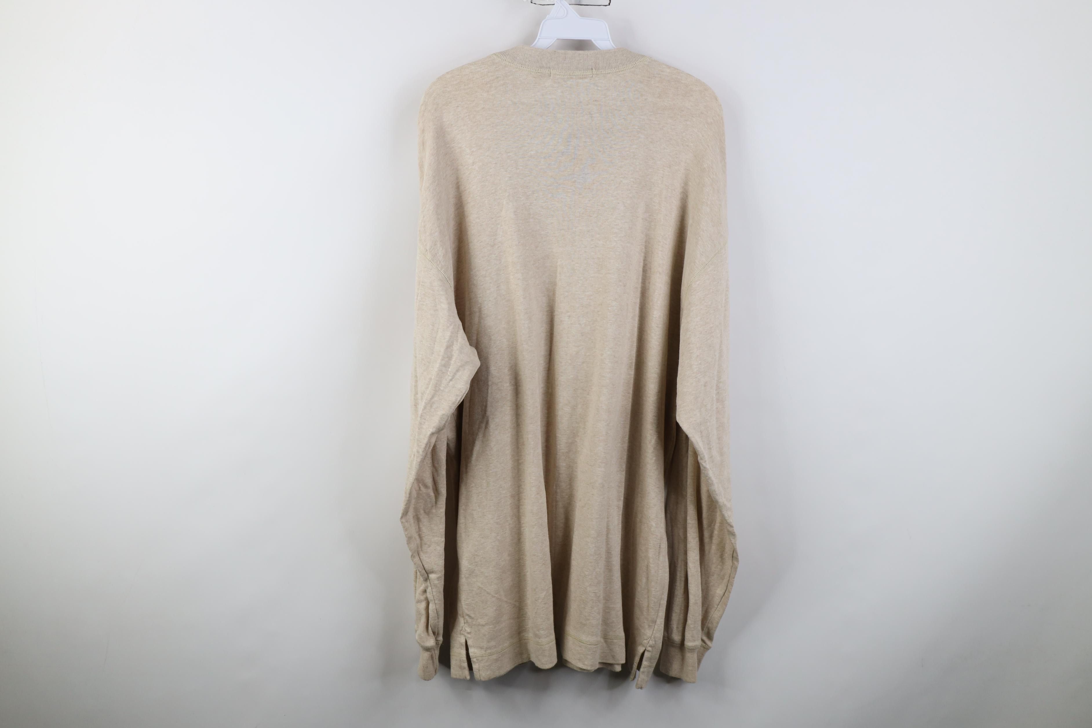 Nautica Vintage 90s Nautica Ribbed Knit Long Sleeve Henley T-Shirt Size US XL / EU 56 / 4 - 11 Thumbnail