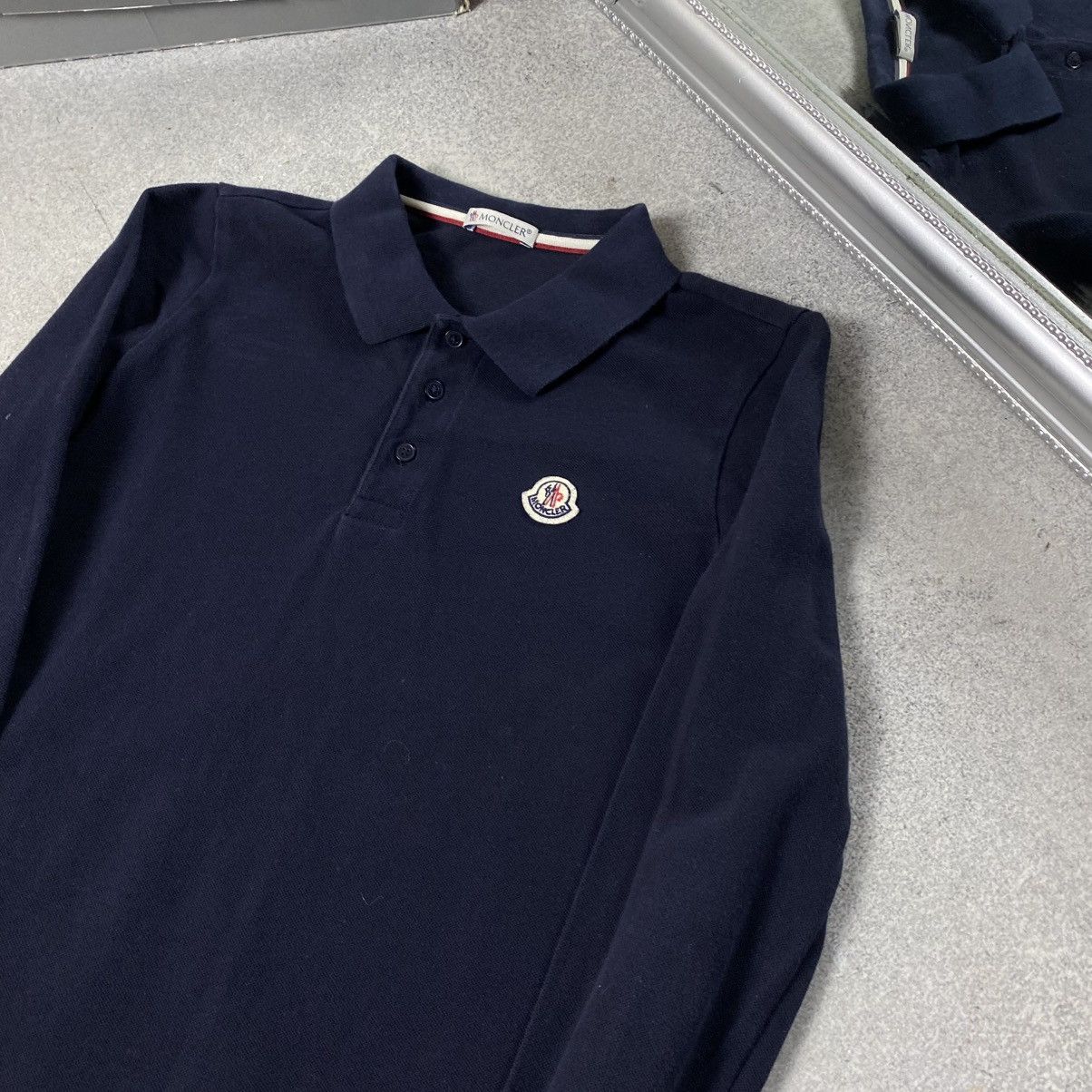 Moncler Moncler Polo Long Sleeve Size US XS / EU 42 / 0 - 2 Thumbnail