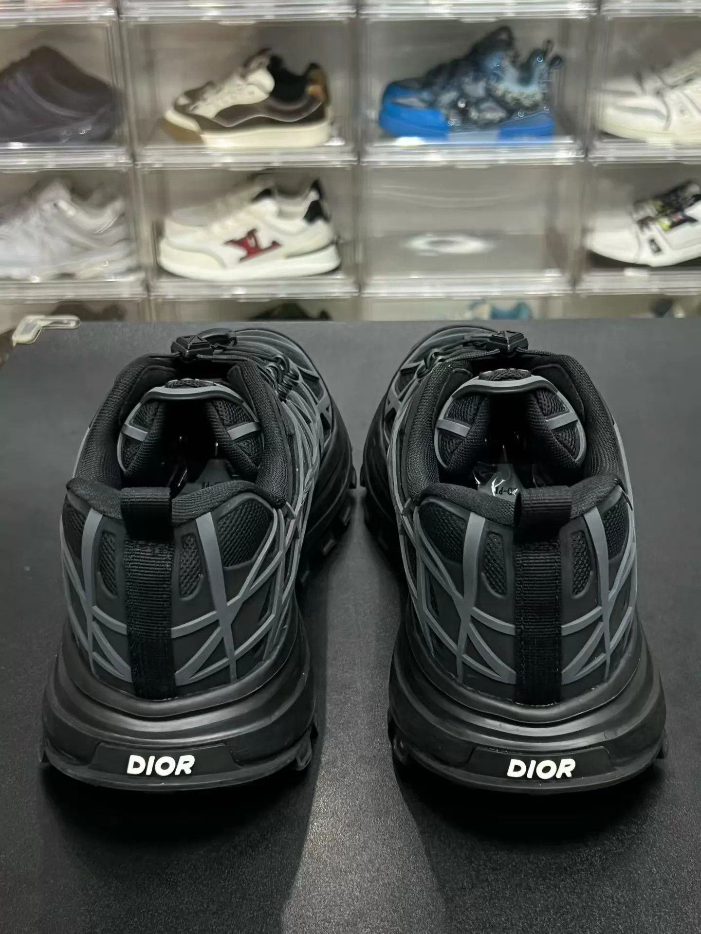 Dior DIOR B31 Tartan Black 43 (Near New, Minor Wear) Size US 10 / EU 43 - 7 Thumbnail