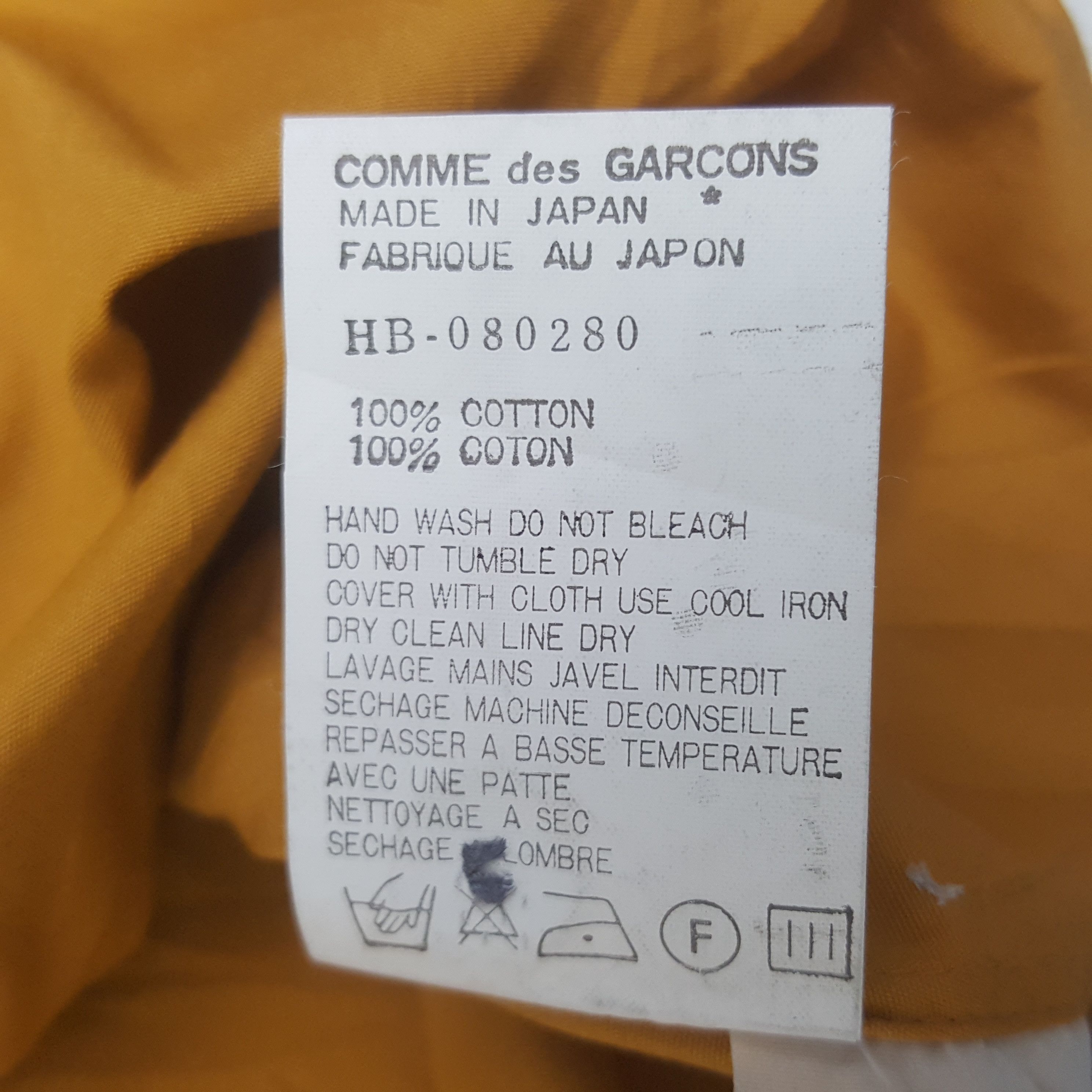 Comme des Garcons Homme Vintage Comme des Garcons Homme AD1999 Shirt Button Up RR21 Size US XL / EU 56 / 4 - 7 Thumbnail