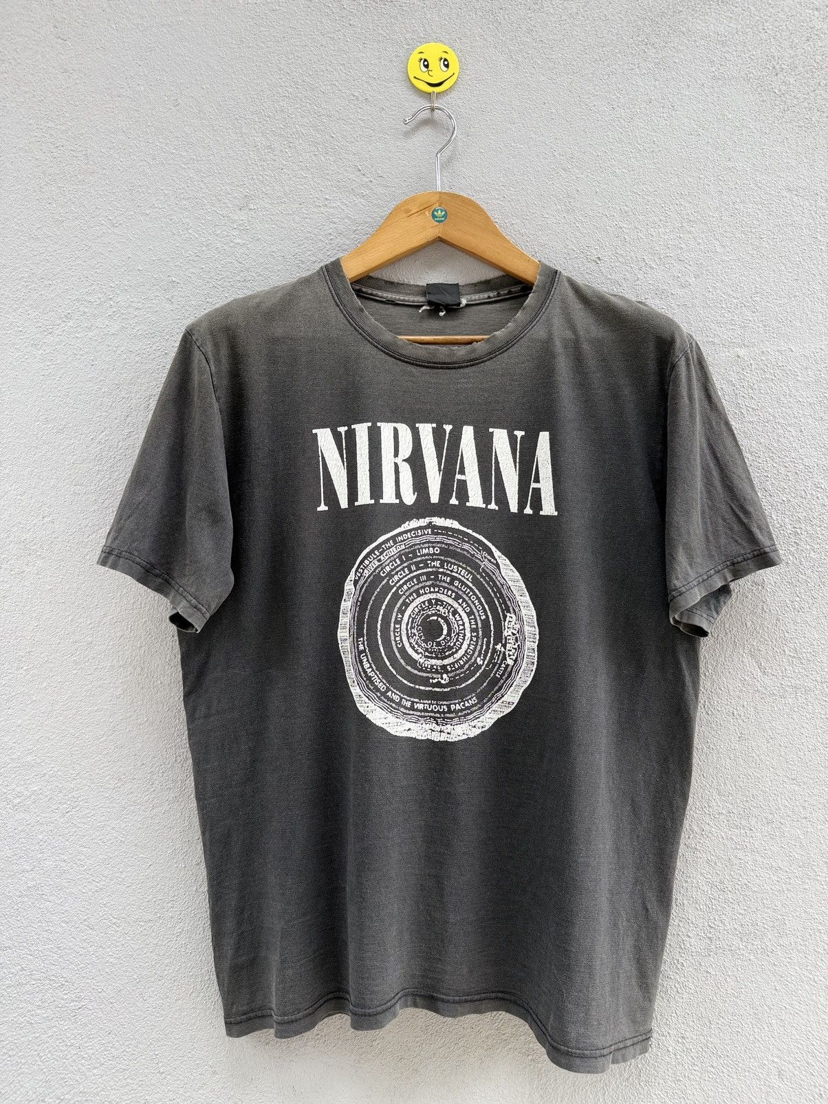 Band Tees Thrashed Vintage Nirvana Vestibule Sun Faded Grunge Tee Size US L / EU 52-54 / 3 - 1 Thumbnail
