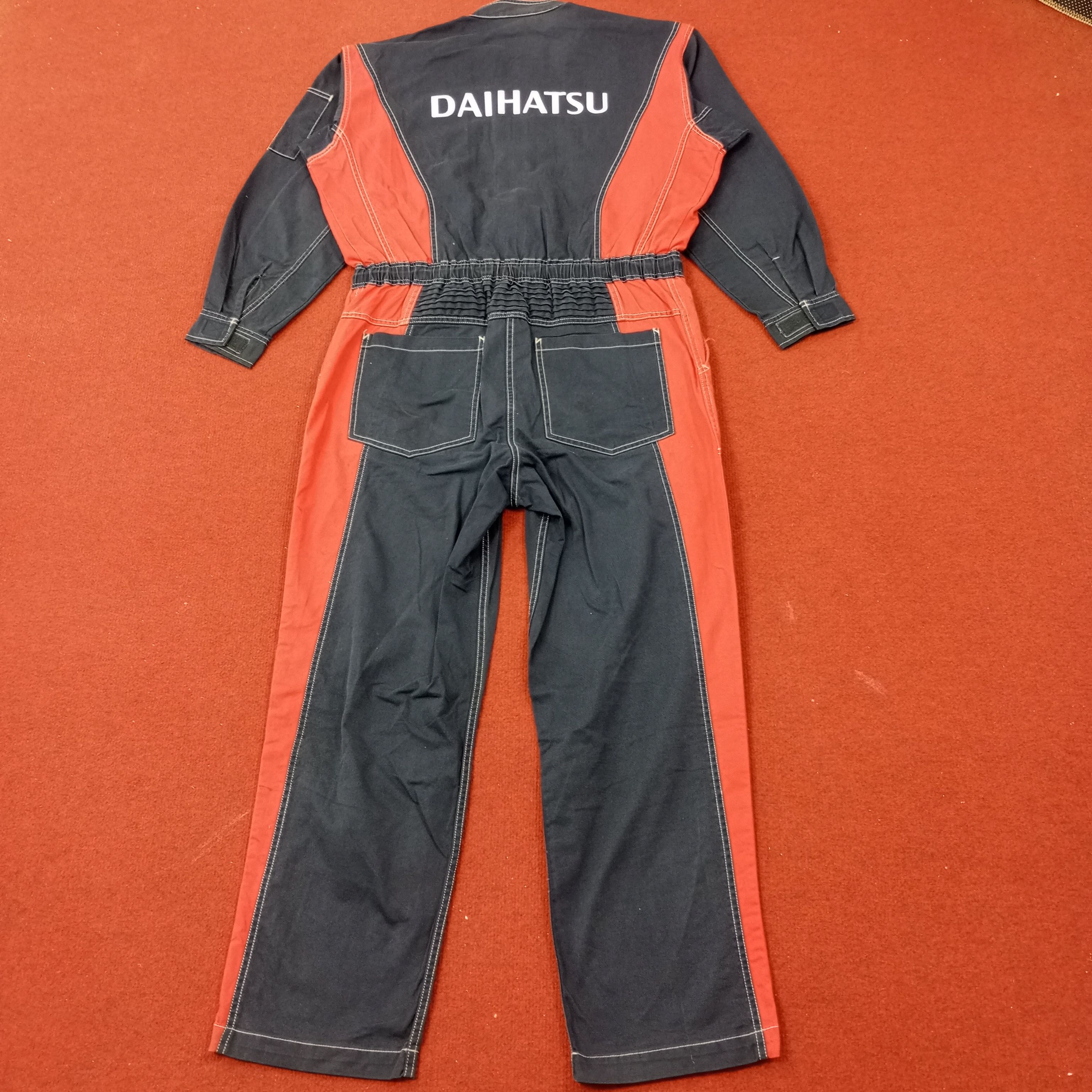 Vintage Daihatsu Japanese Motorsports Coverall Jacket c232n4 Size US L / EU 52-54 / 3 - 1 Thumbnail