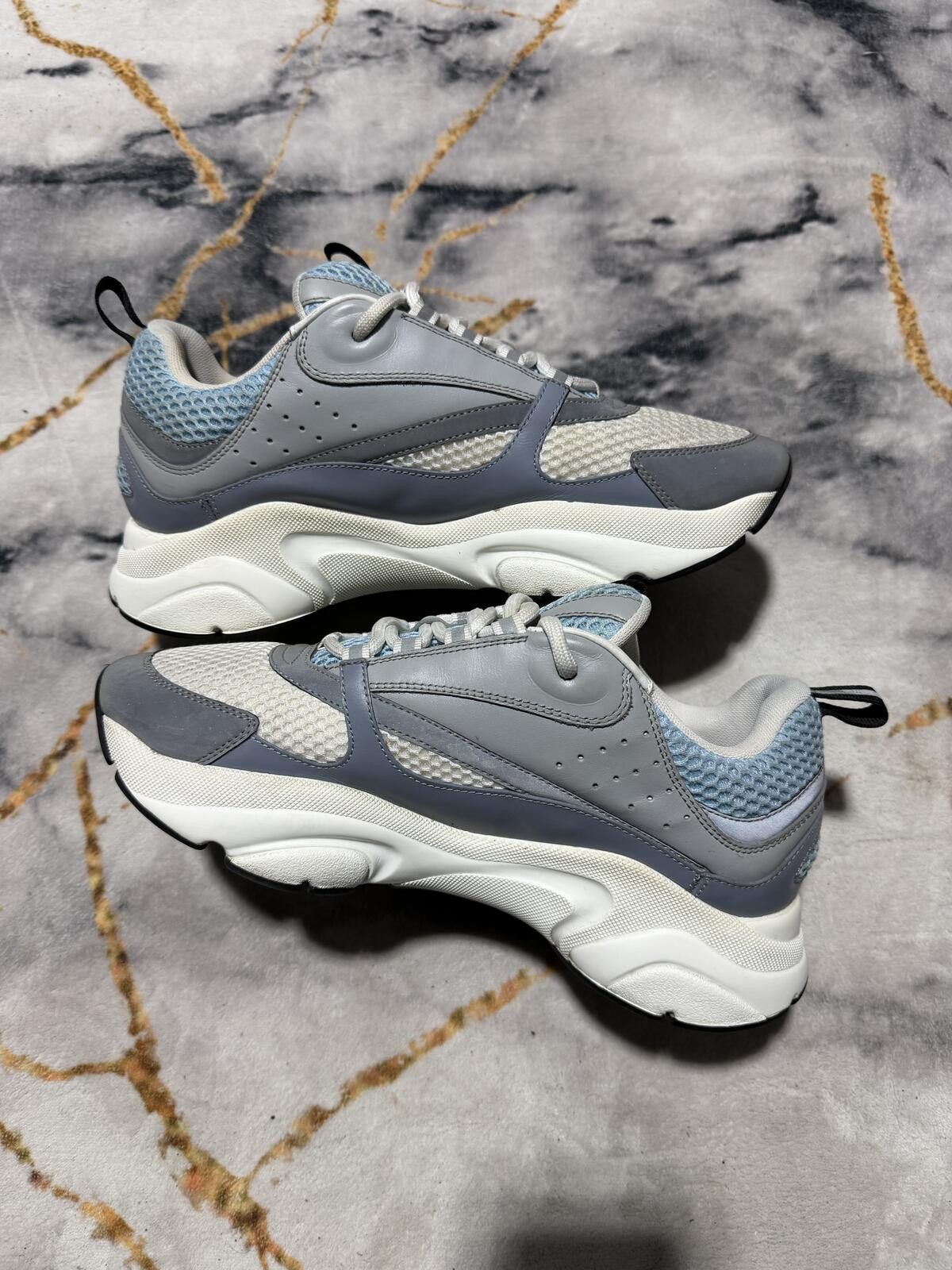 Dior Dior B22 Light Blue Grey White - Sz 9US Size US 9 / EU 42 - 4 Thumbnail