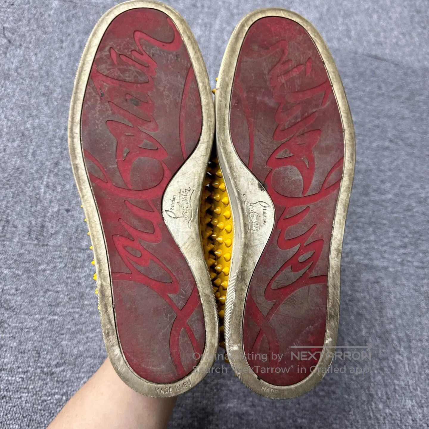Christian Louboutin christian louboutin Yellow comfortable ankle-high casual s Size US 8 / EU 41 - 5 Thumbnail