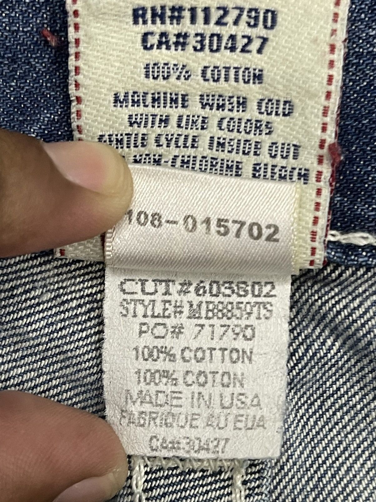 True Religion Vintage True Religion Section Ricky Distressed Denim Size US 33 - 8 Thumbnail