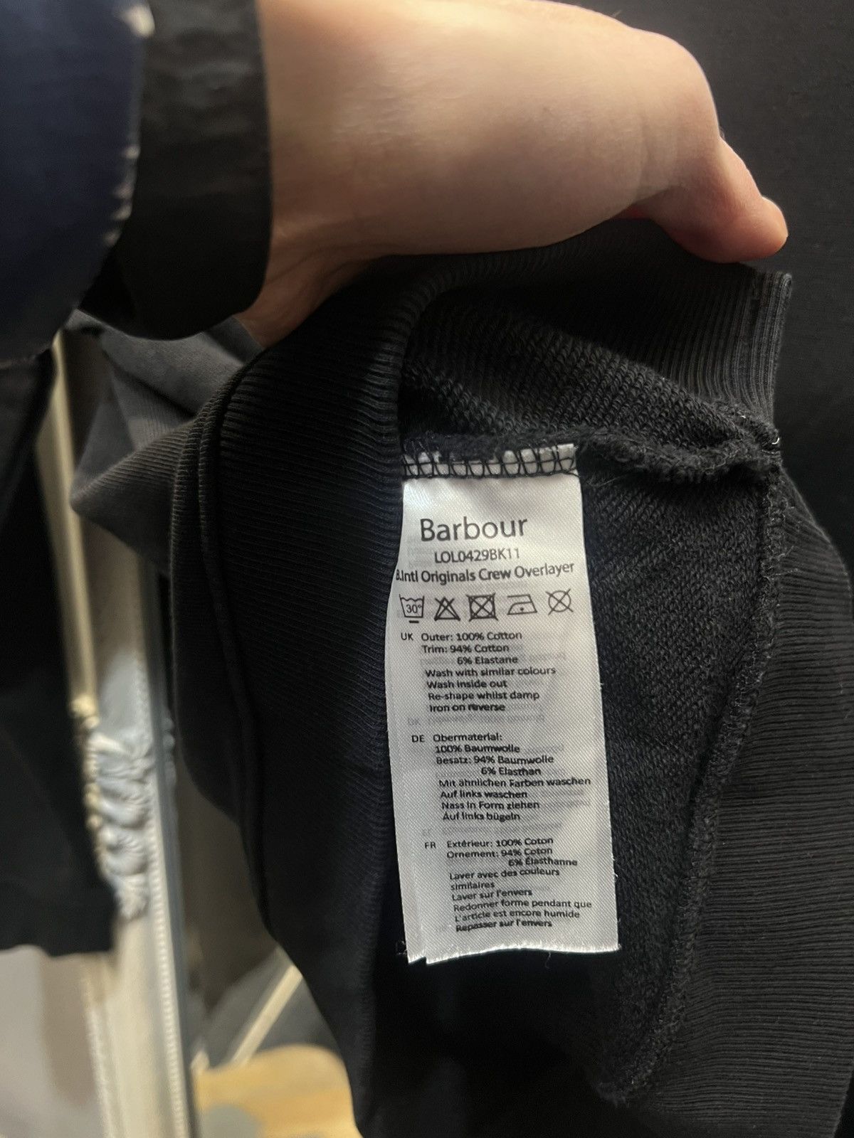 Barbour (offers🤝)Barbour International sweatshirt 💫 Size US S / EU 44-46 / 1 - 8 Thumbnail