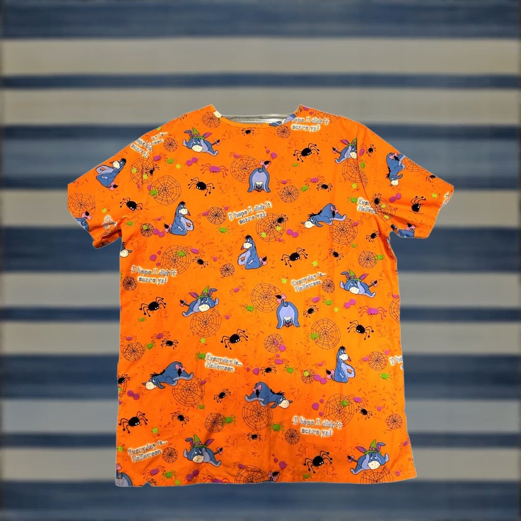 Disney Disney Eeyore Everyday is Halloween Nurse Uniform Scrub Top Ladies Size Small Shirt Womens S Multi-Color Cotton Patterned Size US S / EU 44-46 / 1 - 1 Thumbnail
