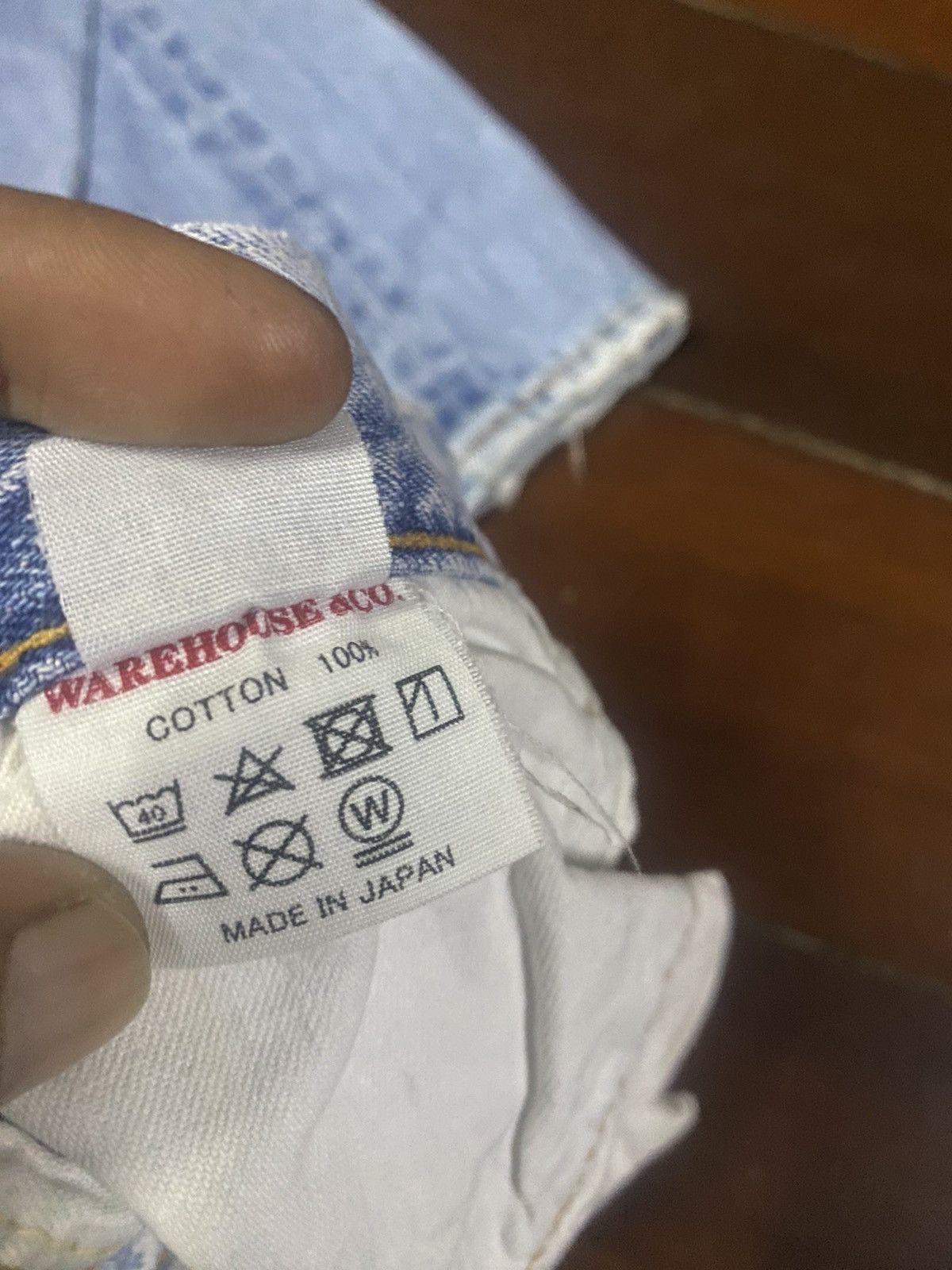 Warehouse Warehouse Selvedge Jeans faded B-1 Size US 32 / EU 48 - 21 Thumbnail