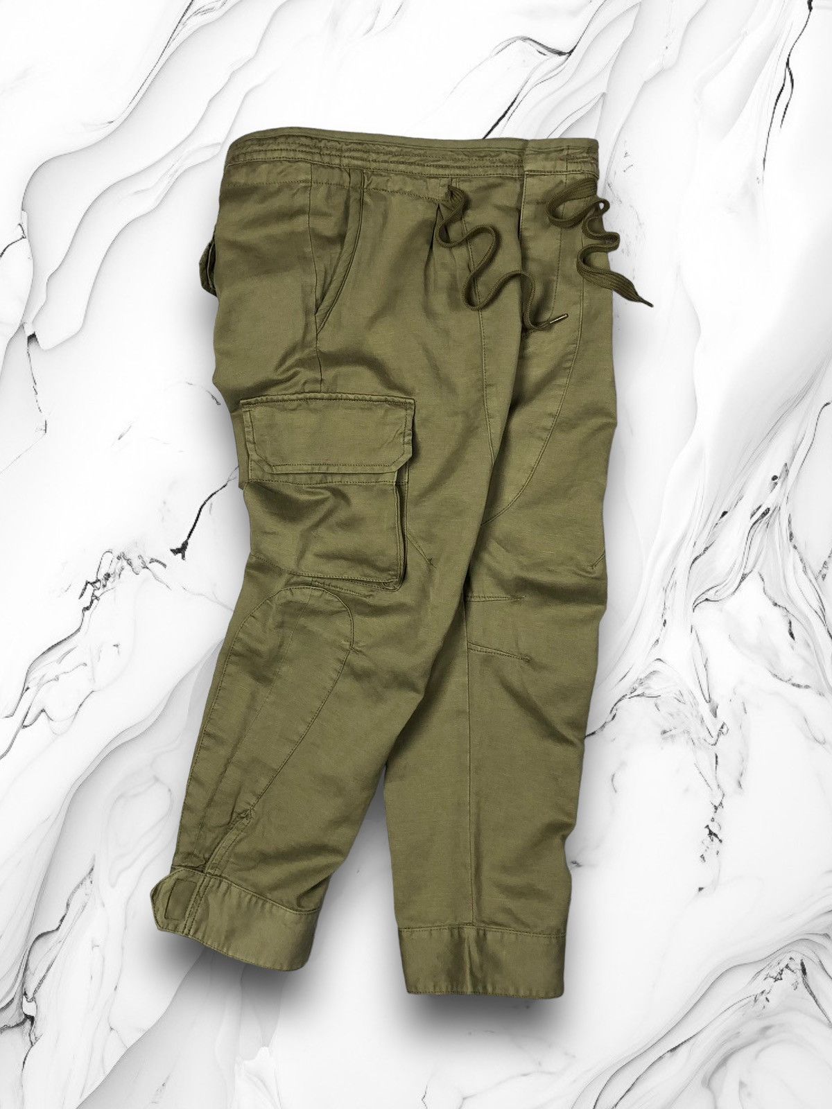 Designer × Isabel Marant × Isabel Marant Etoile Vintage Isabel Marant Etoile Lino Pocket Pants y2k og army Size 30" / US 8 / IT 44 - 1 Thumbnail