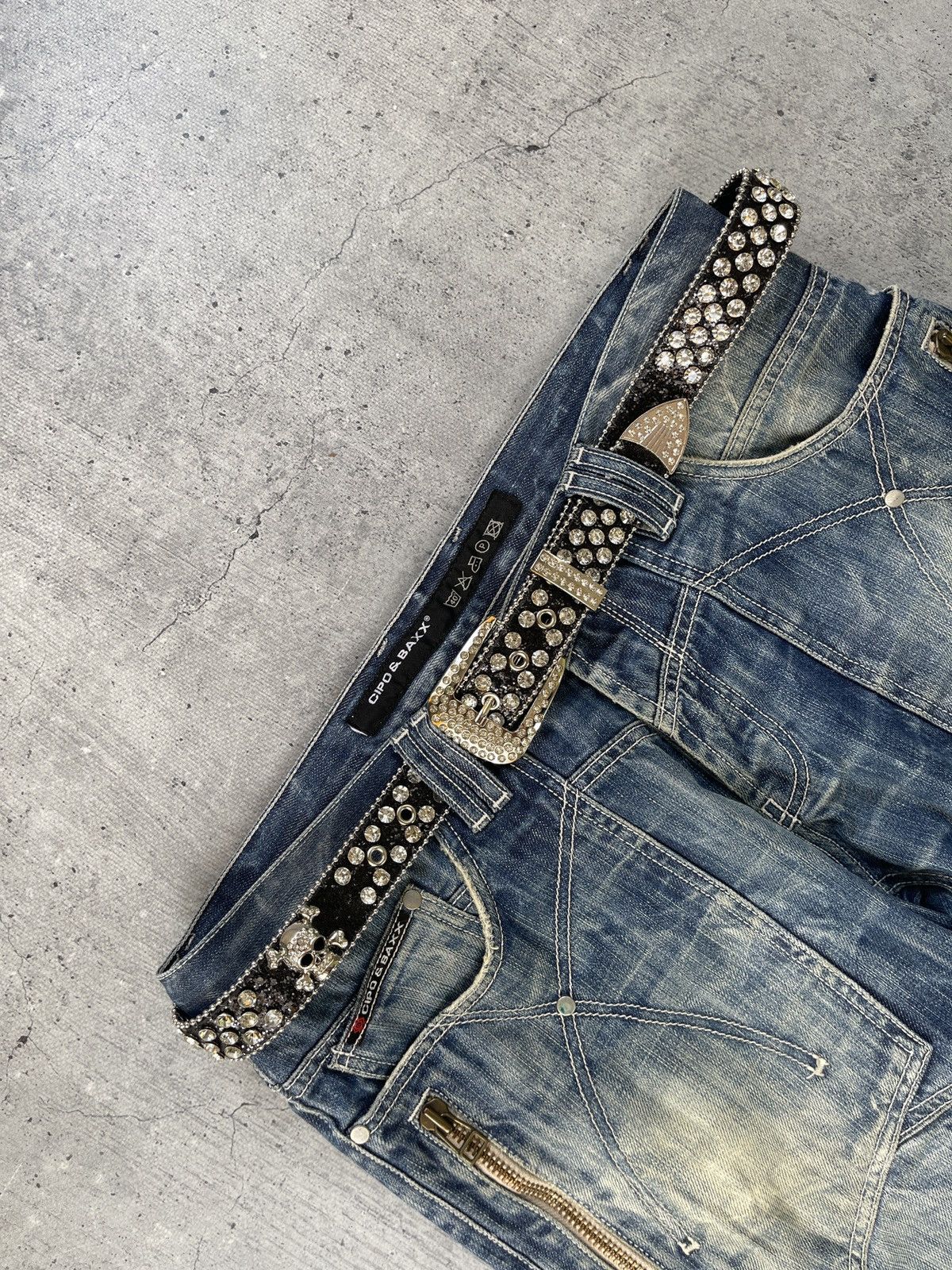 Other Vintage BB Style Crystal Y2K Belt Retro 90s Size ONE SIZE - 9 Thumbnail