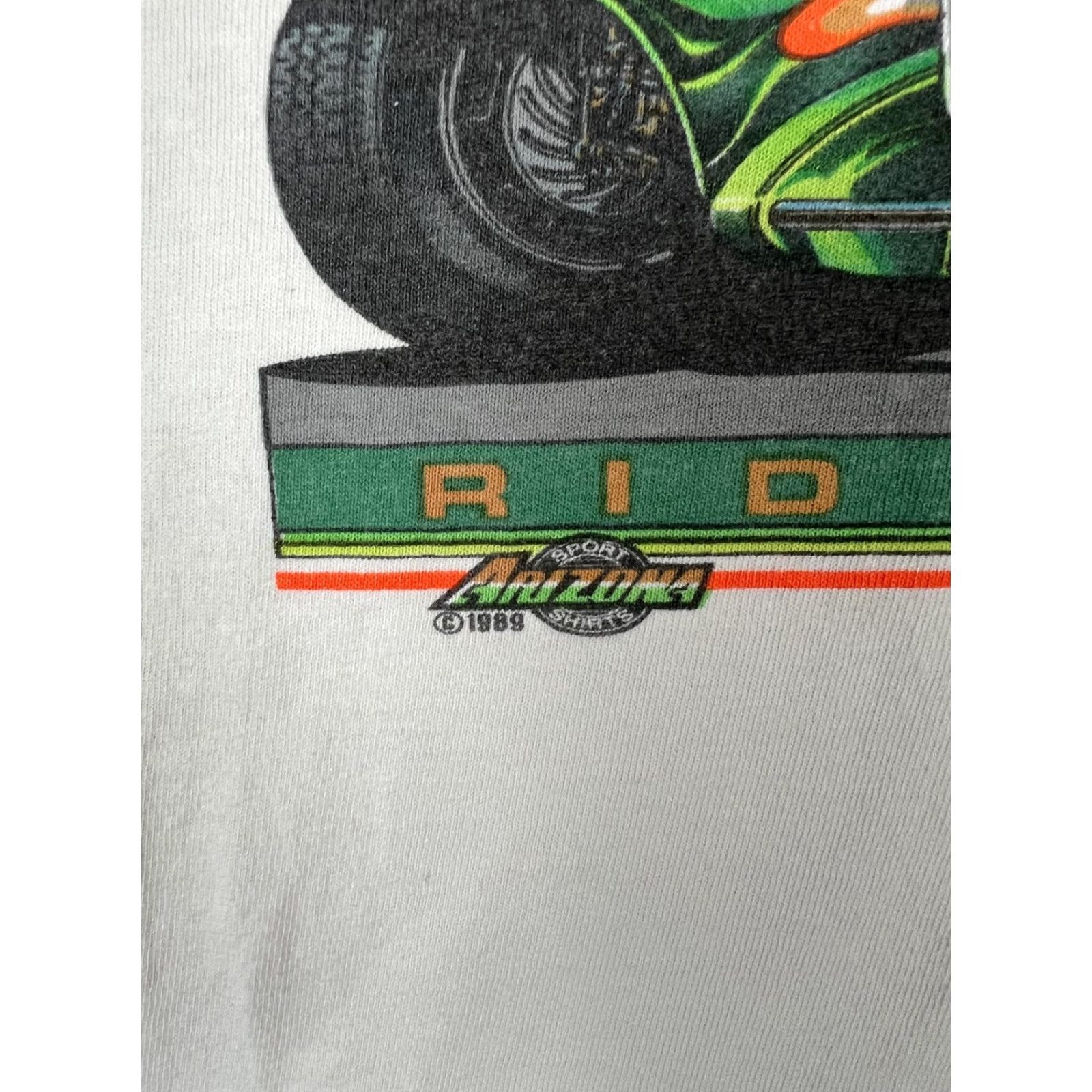 Vintage VINTAGE Auto Botz Summer Cruise Shirt Mens L White Graphic Print 1989 Hot Rod Cars Summer Crew Neck Size US L / EU 52-54 / 3 - 3 Thumbnail