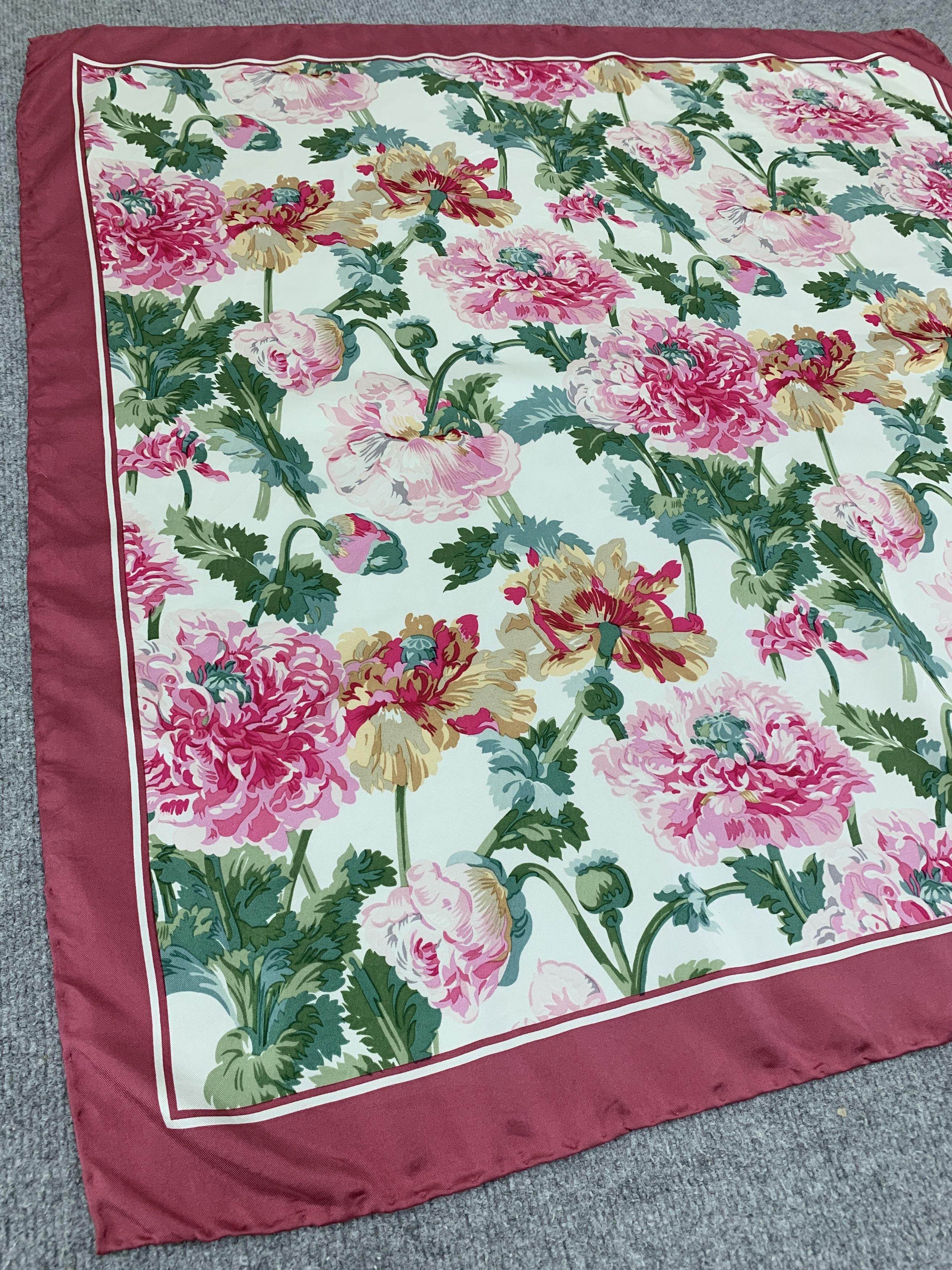 Vintage Liberty Silk Scarf Shawl Scarves - SCA581