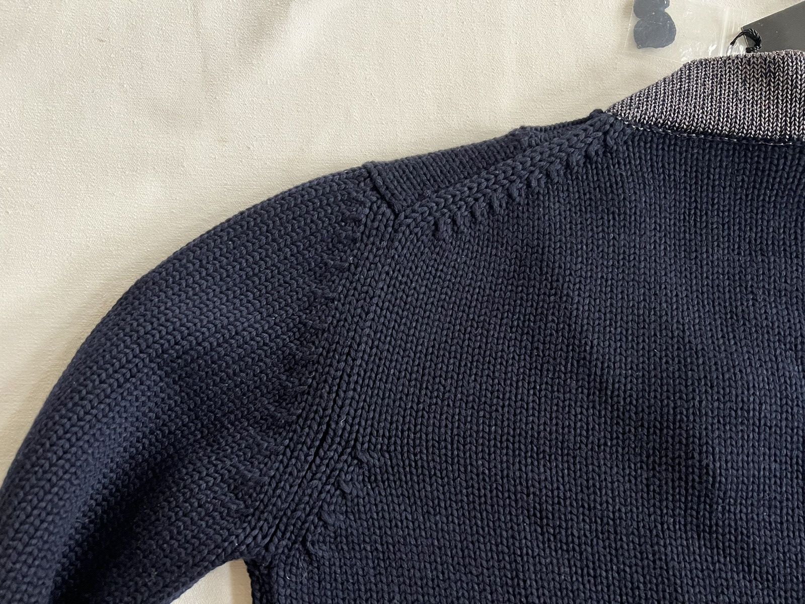 Jil Sander BNWT Metallic Collar Sweater - RAF Simon’s Size US M / EU 48-50 / 2 - 6 Thumbnail