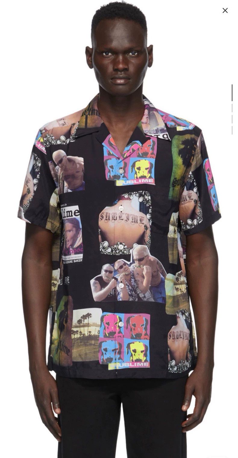 Wacko Maria Wacko Maria SUBLIME Collage Print Hawaiian Shirt Size US M / EU 48-50 / 2 - 7 Thumbnail