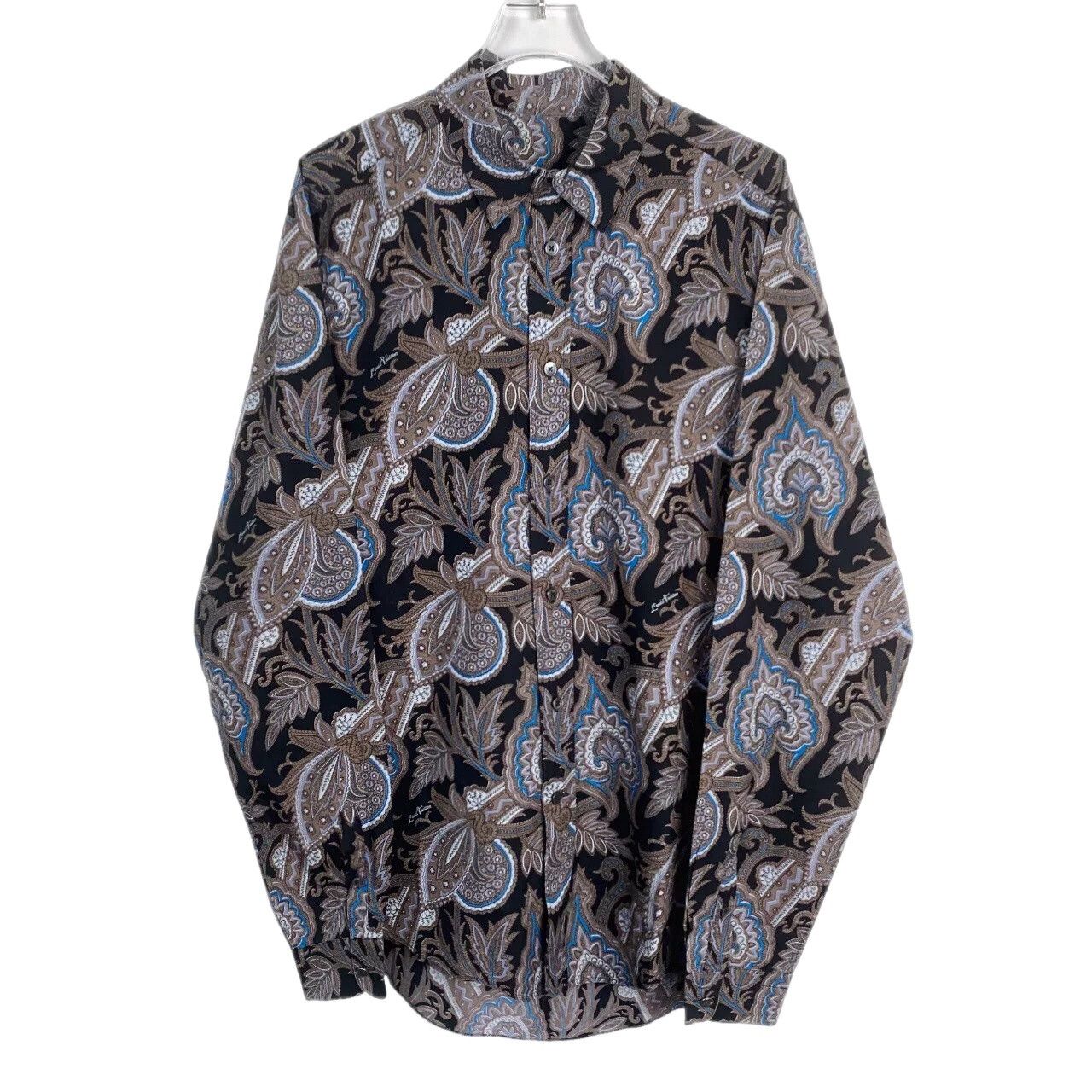 Louis Vuitton Louis Vuitton Paisley Pattern Button Up Shirt M Size US M / EU 48-50 / 2 - 1 Thumbnail