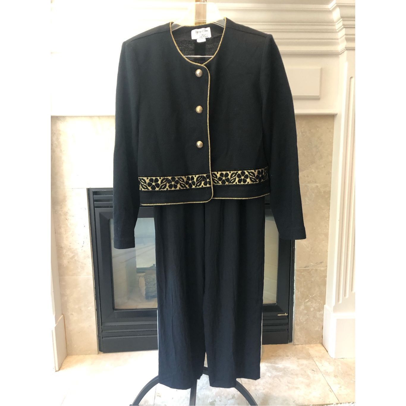 Other Jeffrey & Dana by Linda Hutley and Evelyn Socias Women’s Bla Size XL / US 12-14 / IT 48-50 - 1 Thumbnail