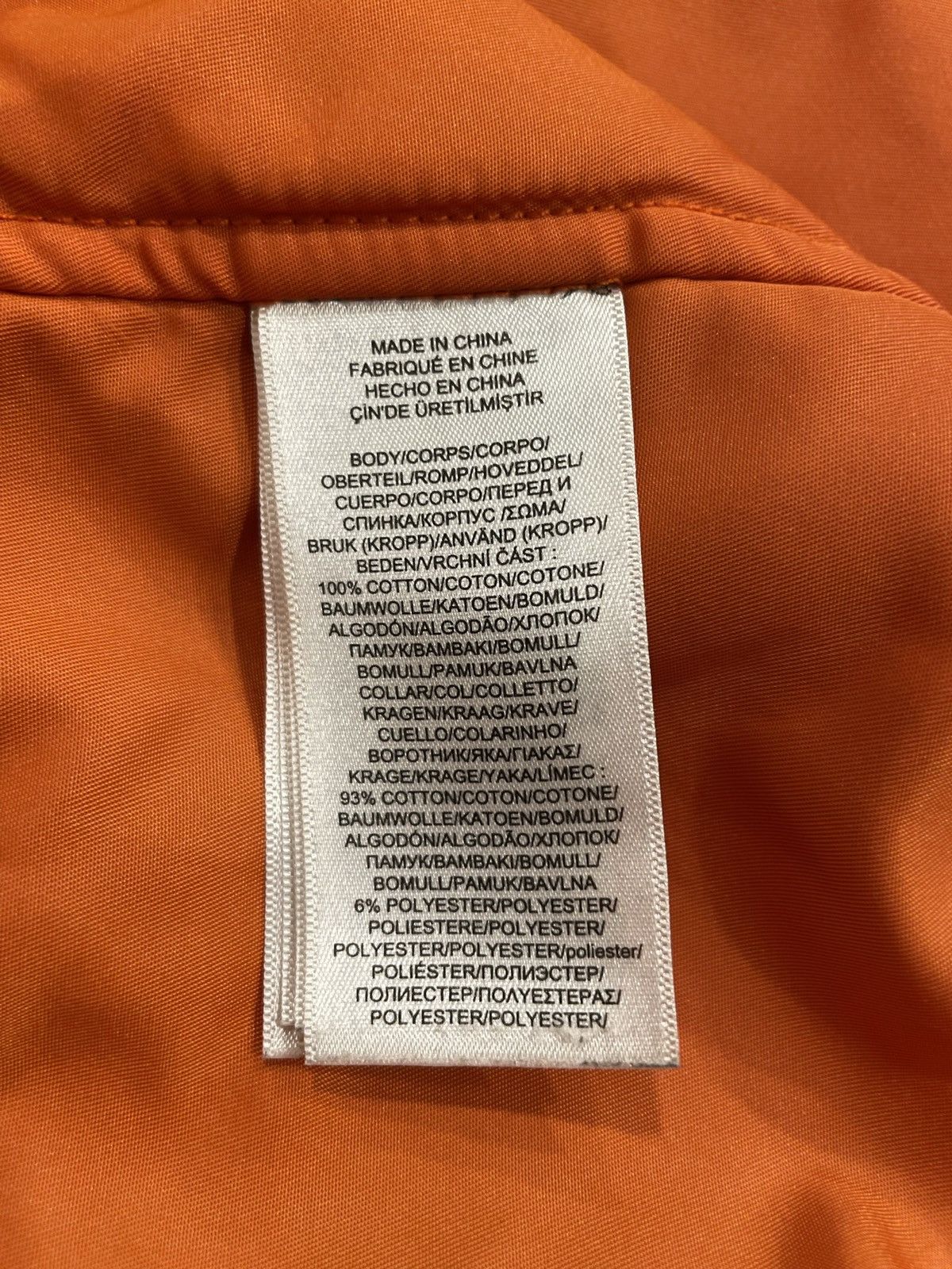 Polo Ralph Lauren × Ralph Lauren × Vintage Vintage Polo Ralph Lauren Denim MA-1 Patch Bomber Size US XL / EU 56 / 4 - 7 Thumbnail