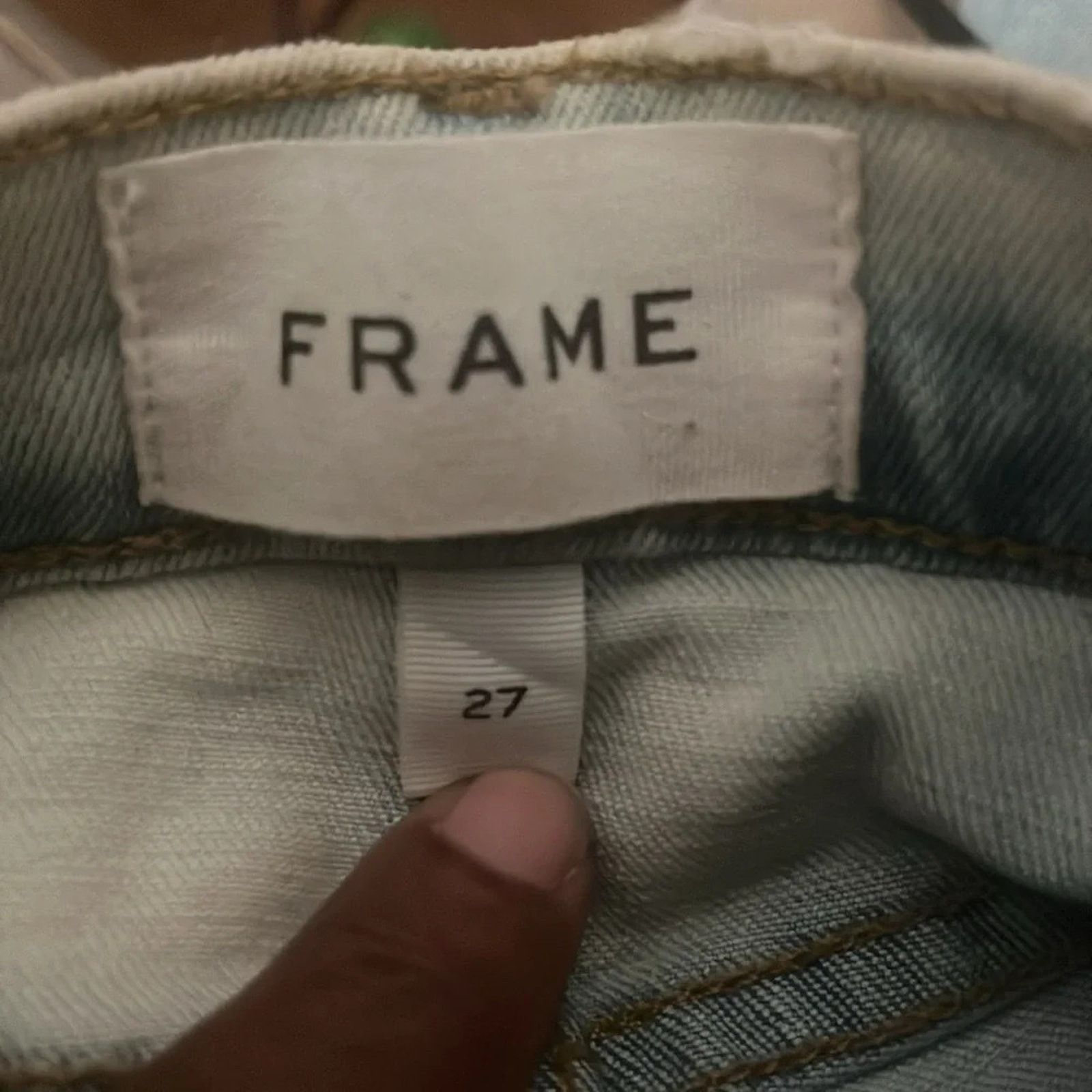 Frame Frame Le High Flare jeans in a light wash, size 27 Size 27" / US 4 / IT 40 - 2 Thumbnail