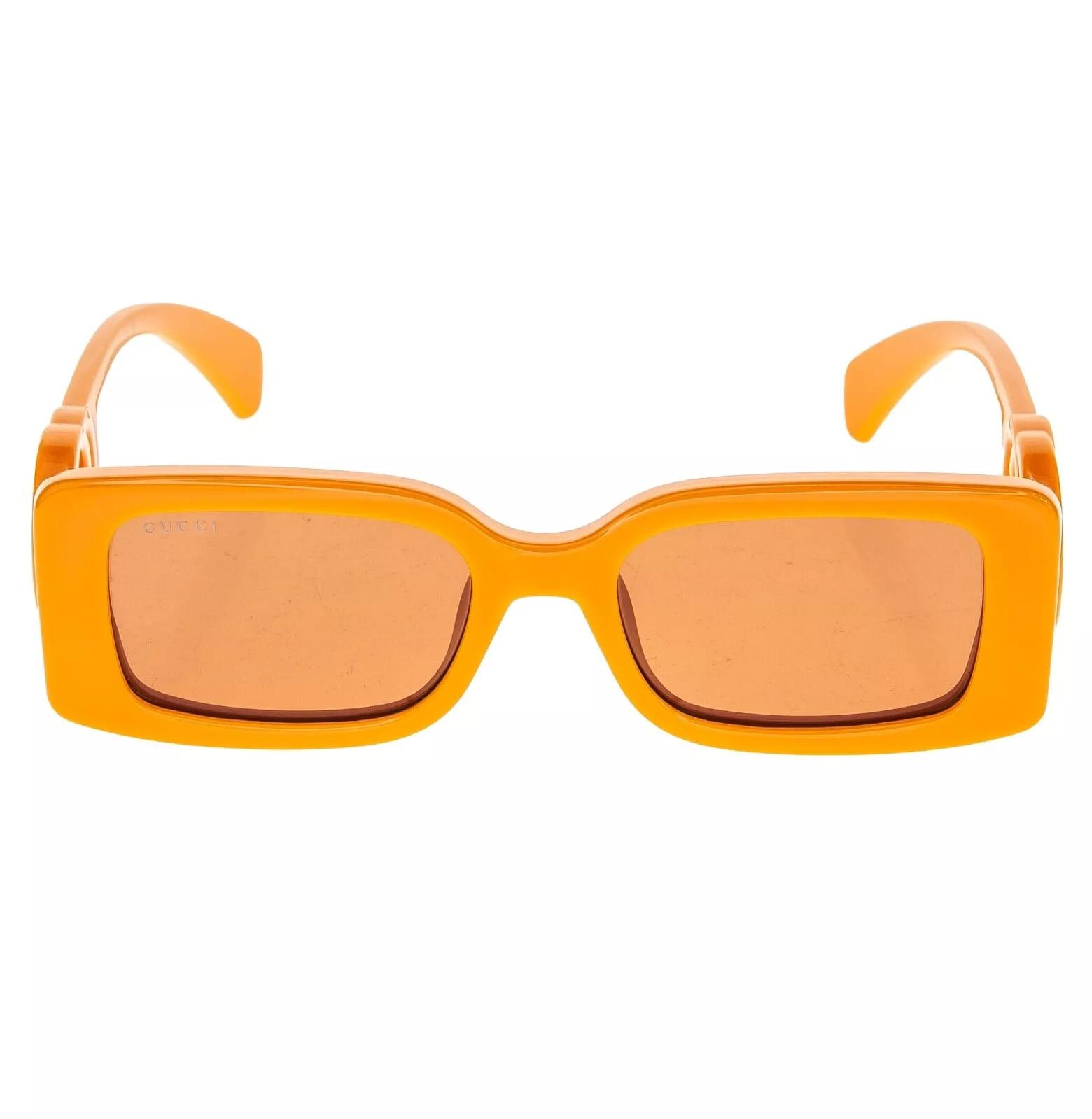 Gucci GUCCI Couture 1325 Orange GG Logo 008 Narrow Fashion GG1325S Size ONE SIZE - 5 Thumbnail