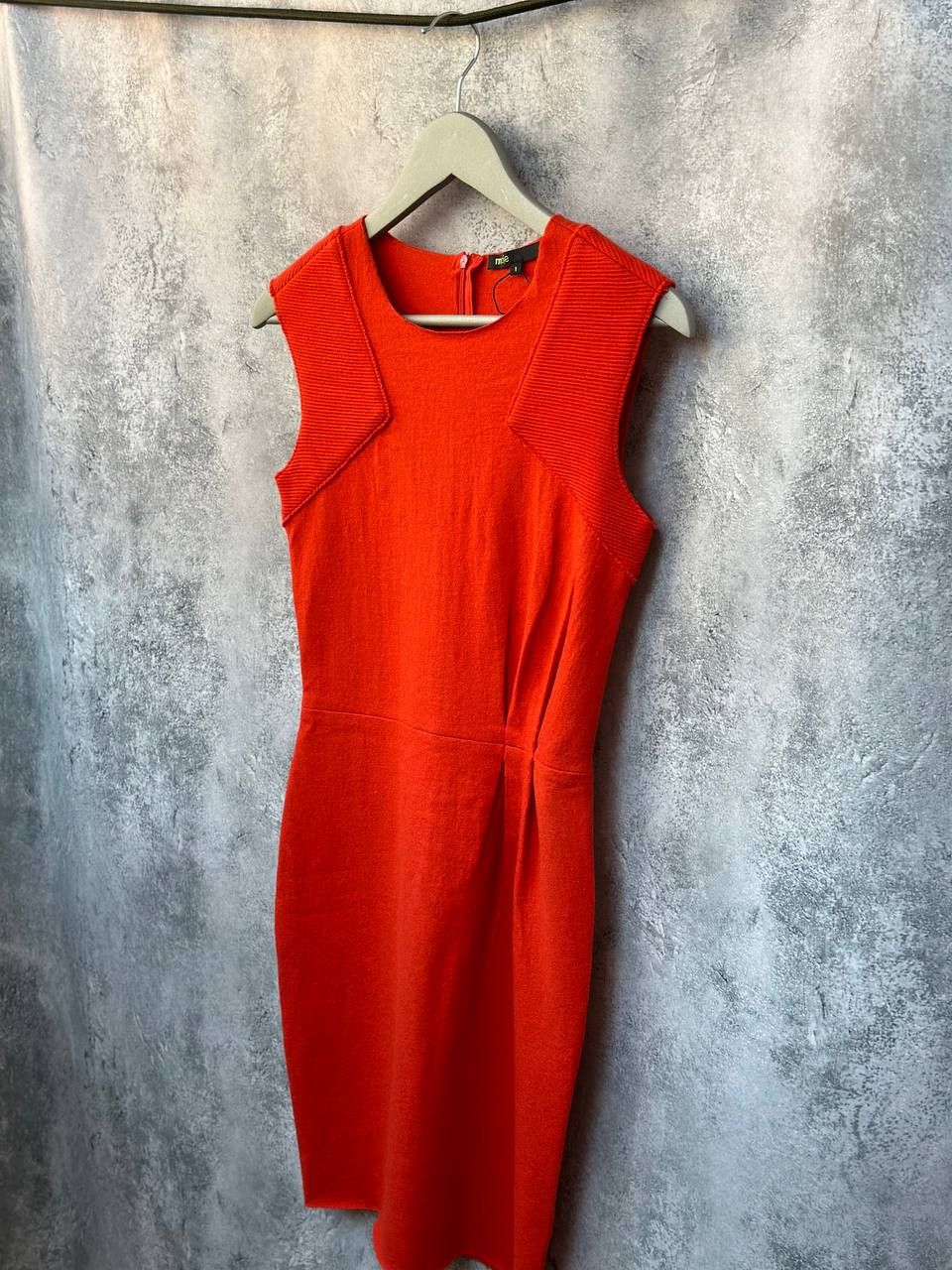 Maje Maje H13 Daynav Wool Blend Sleeveless Dress Elegant Size S / US 4 / IT 40 - 1 Thumbnail