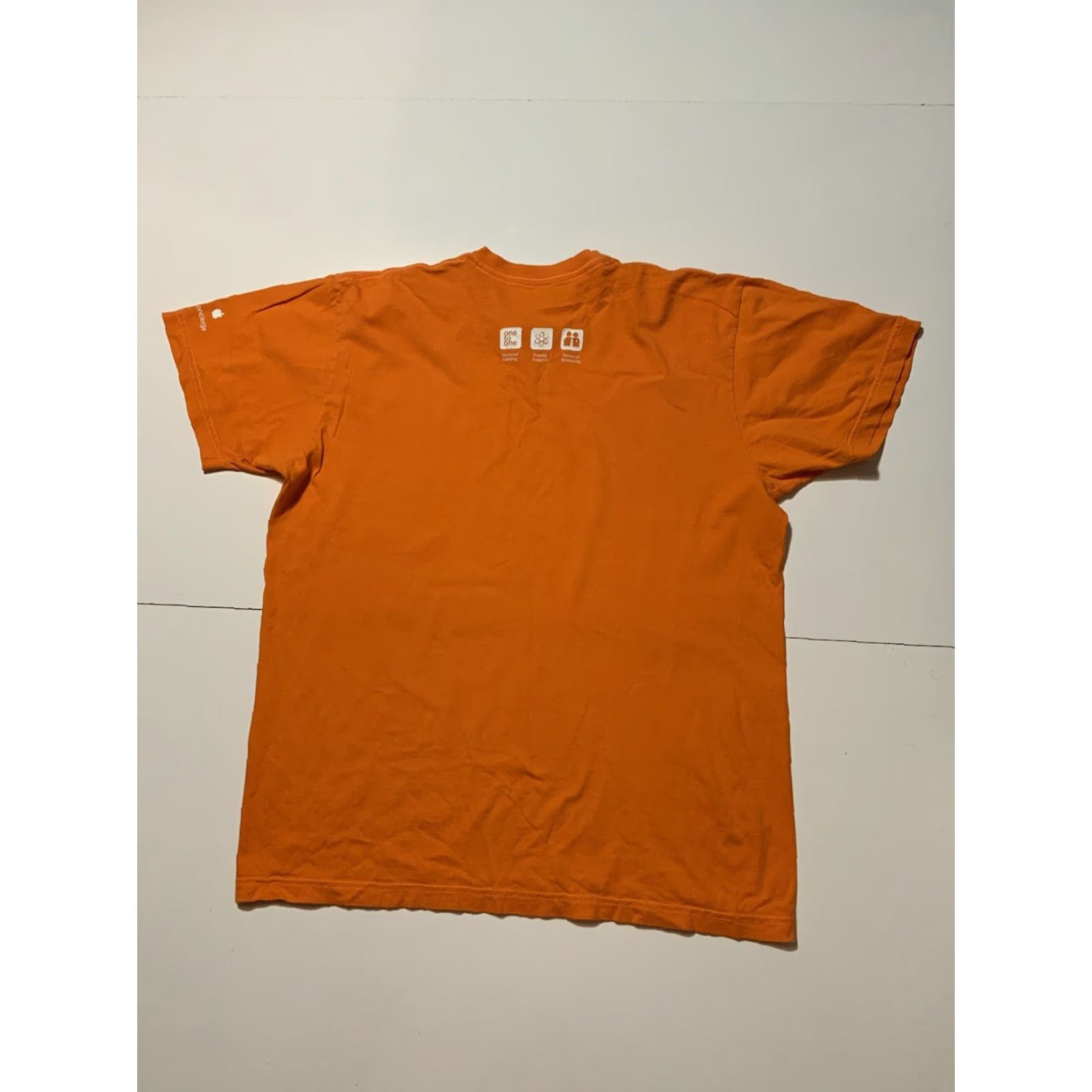 American Apparel Apple Store Concierge Employee 2008 Orange I Know People S/S T-Shirt Sz. L Shirt Men Orange 2008 I Know People S/S T-Shirt L Mens Size US L / EU 52-54 / 3 - 2 Thumbnail